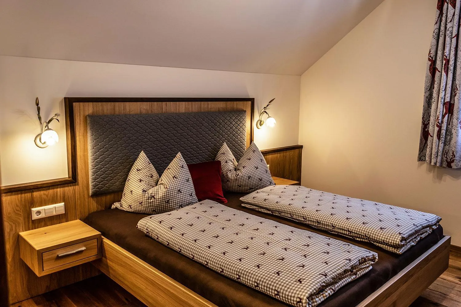 Bedroom, Bed in Biobauernhof Gast