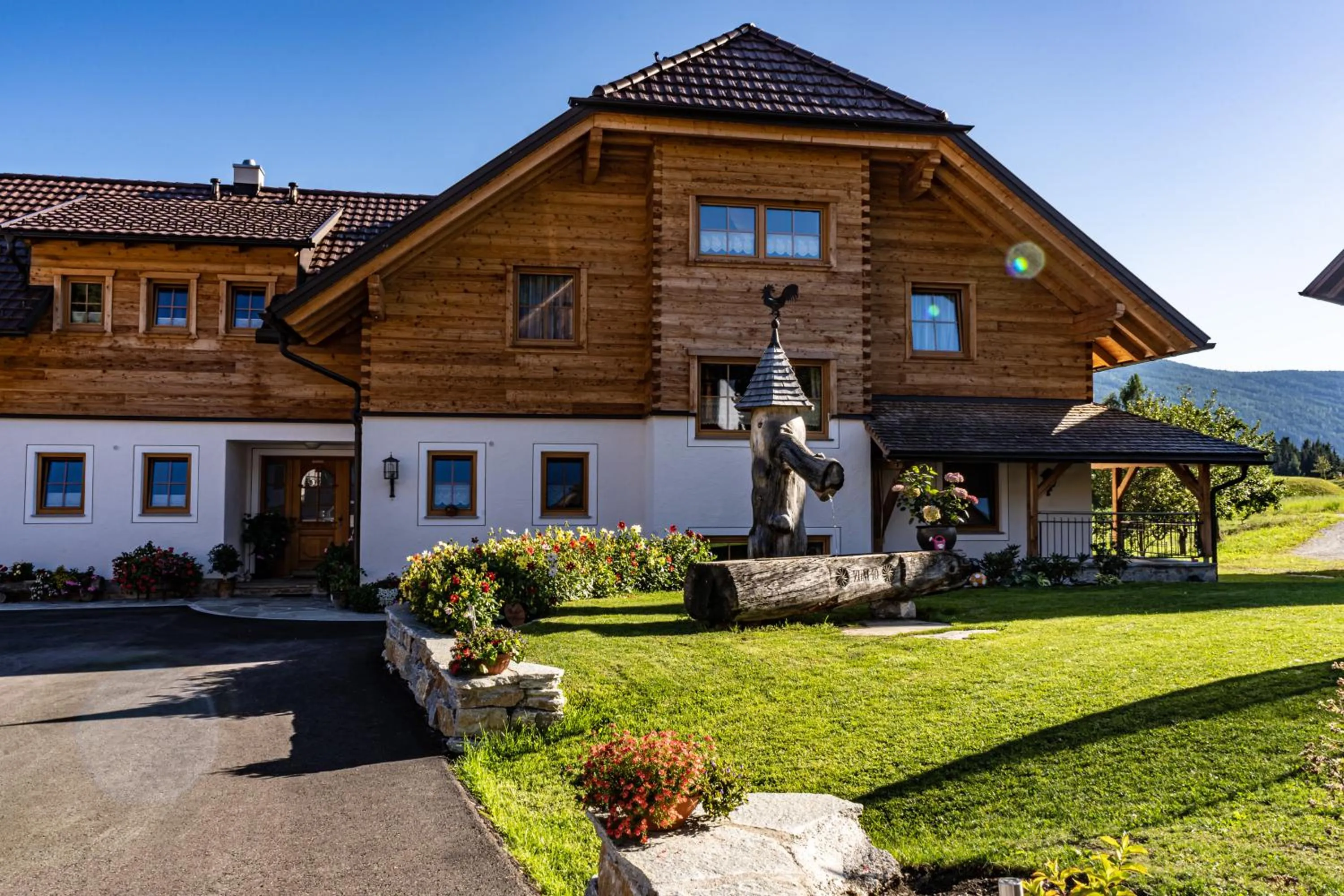 Property building in Biobauernhof Gast