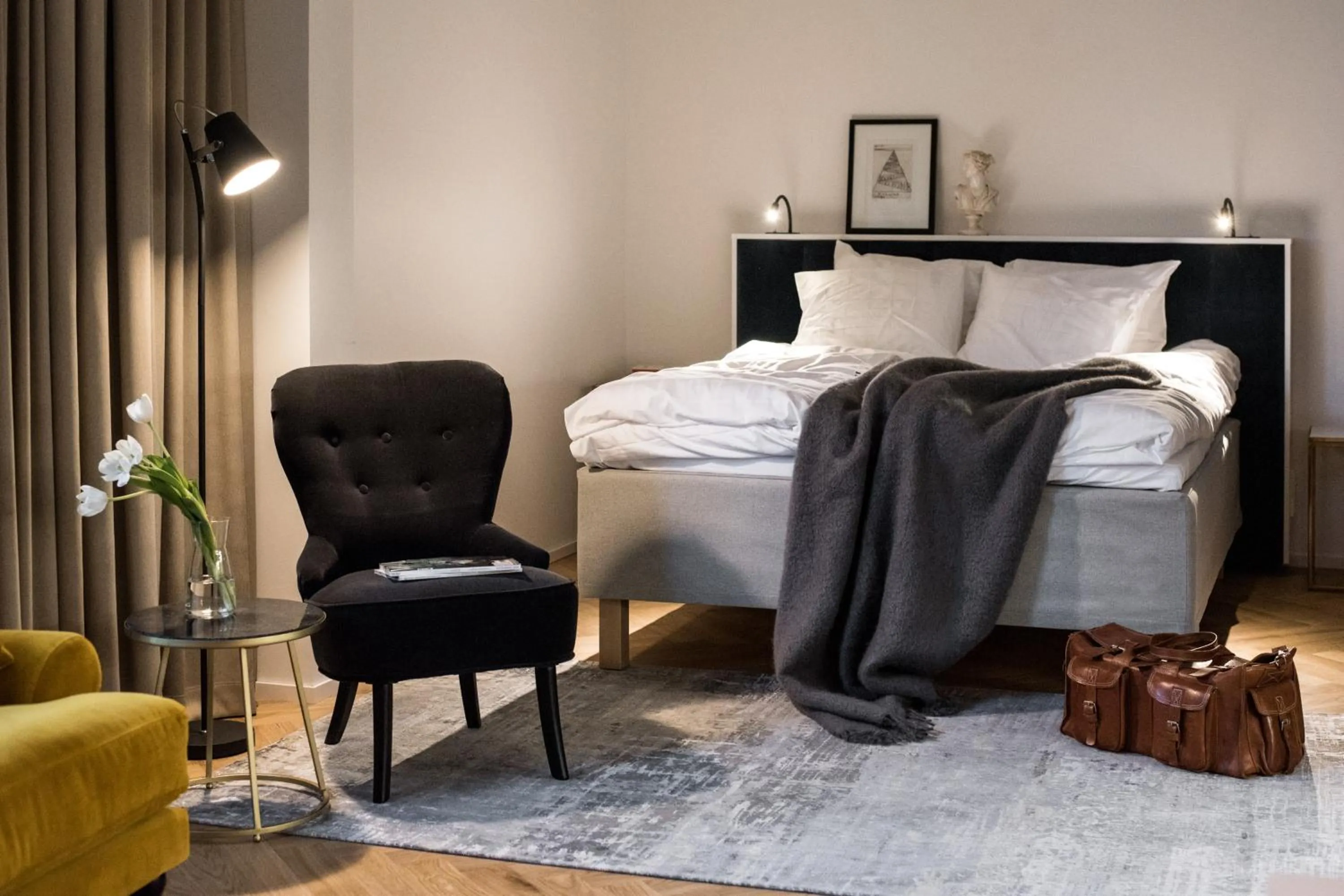 Bed in Bob W Helsinki Ullanlinna