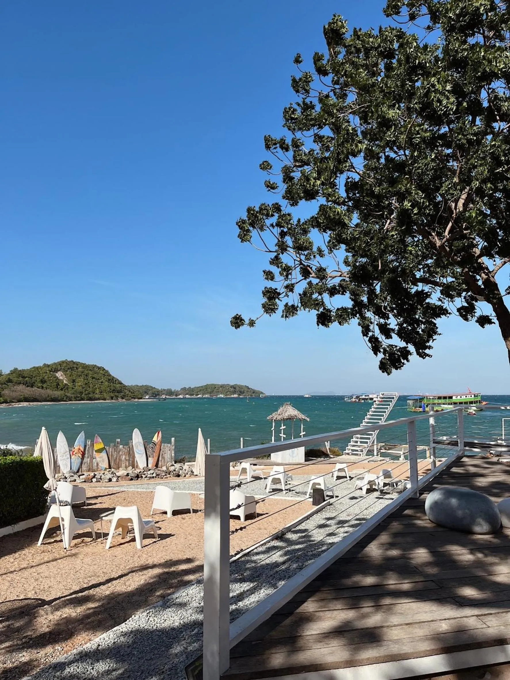 Sea view in Rimtalay Resort Koh Larn