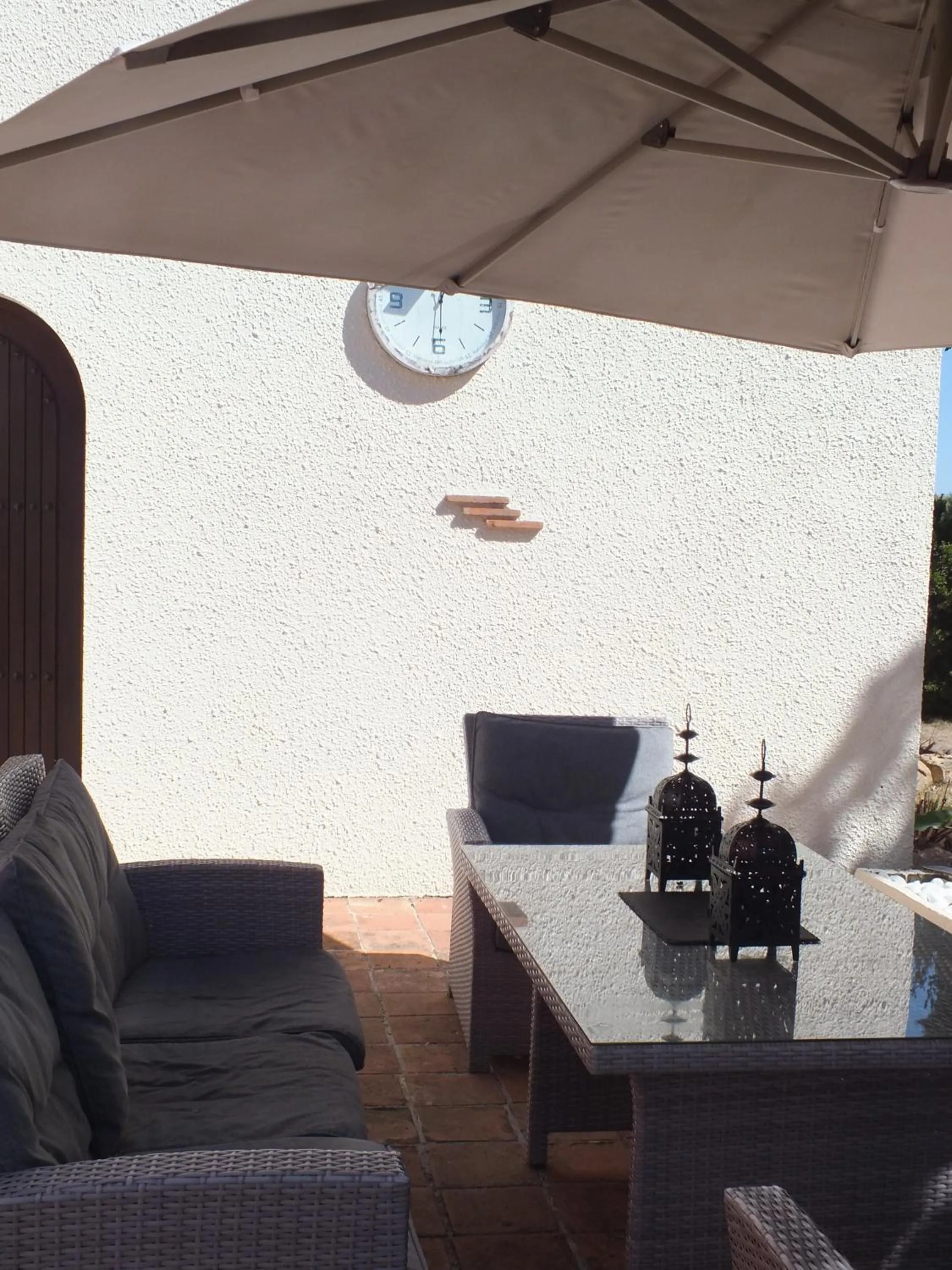 Patio in Country B&B