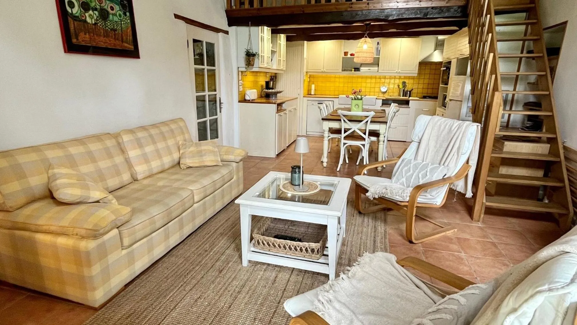 Living room in GITE LA FREYDIERE