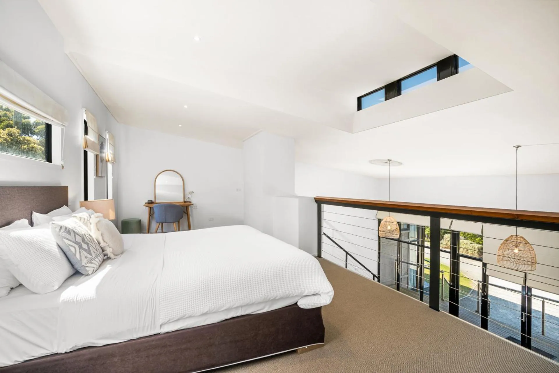 Bed in Aireys Inlet Getaway