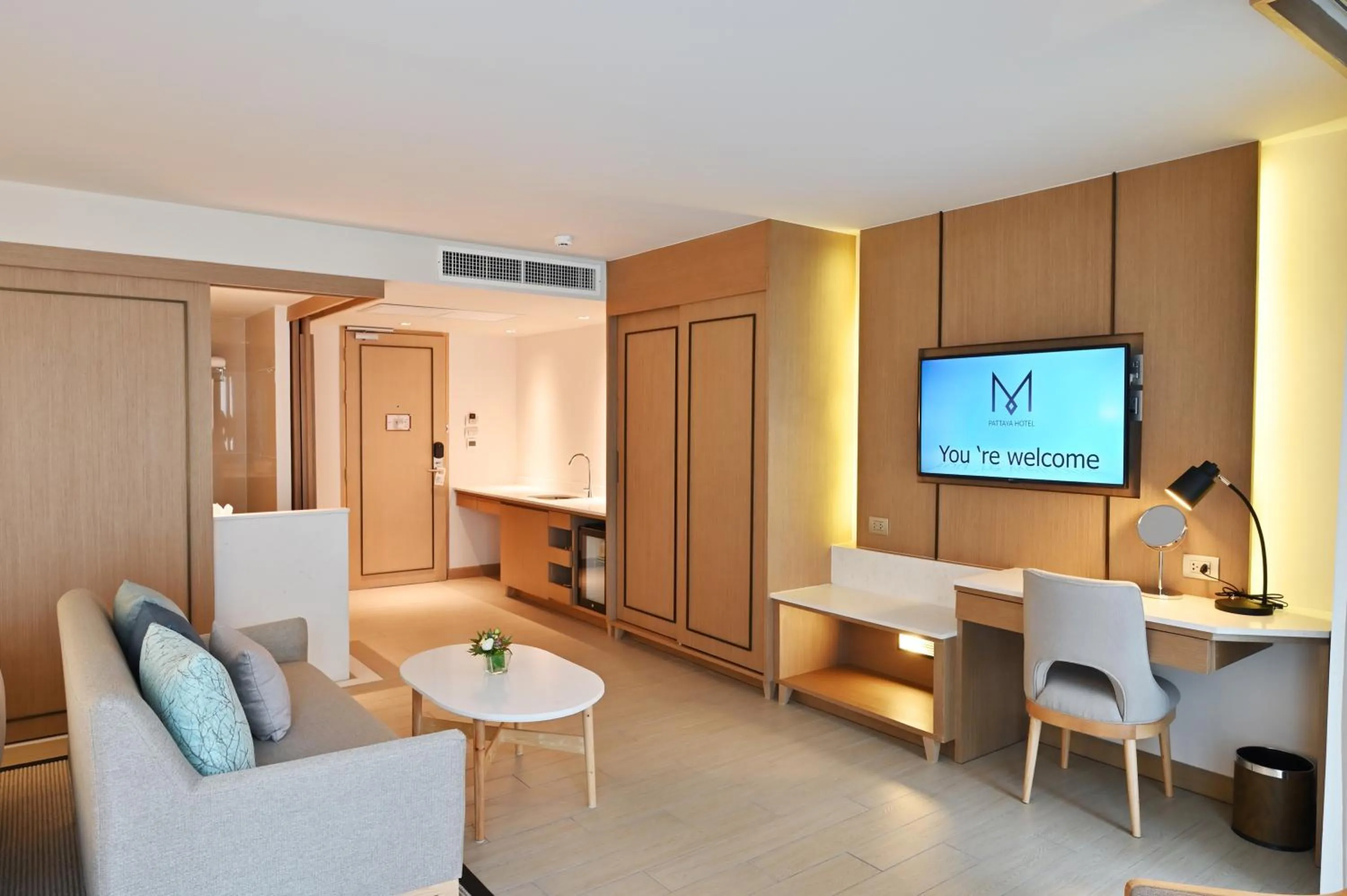 TV and multimedia in M Pattaya Hotel - SHA Extra Plus