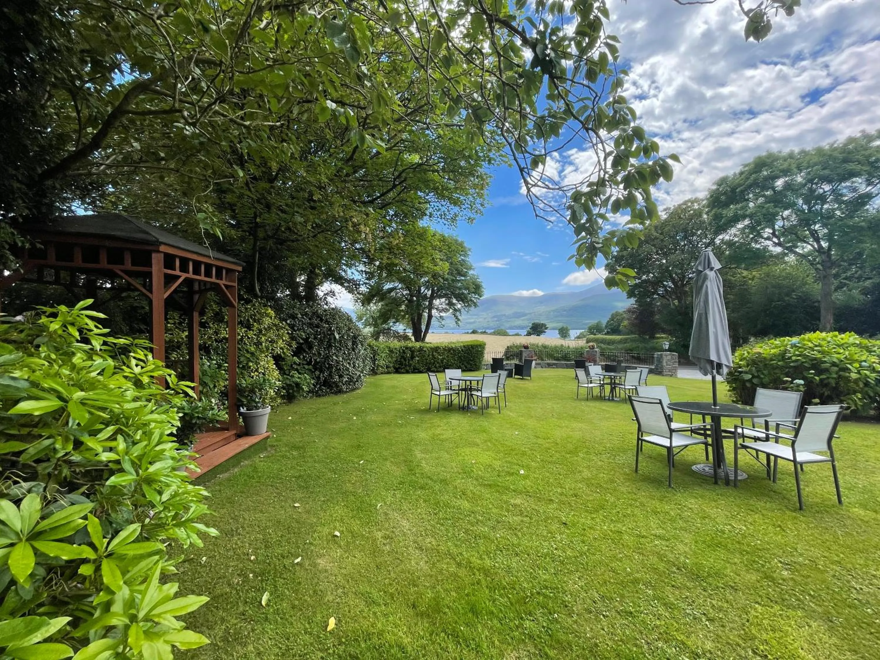 Natural landscape in Loch Lein Country House
