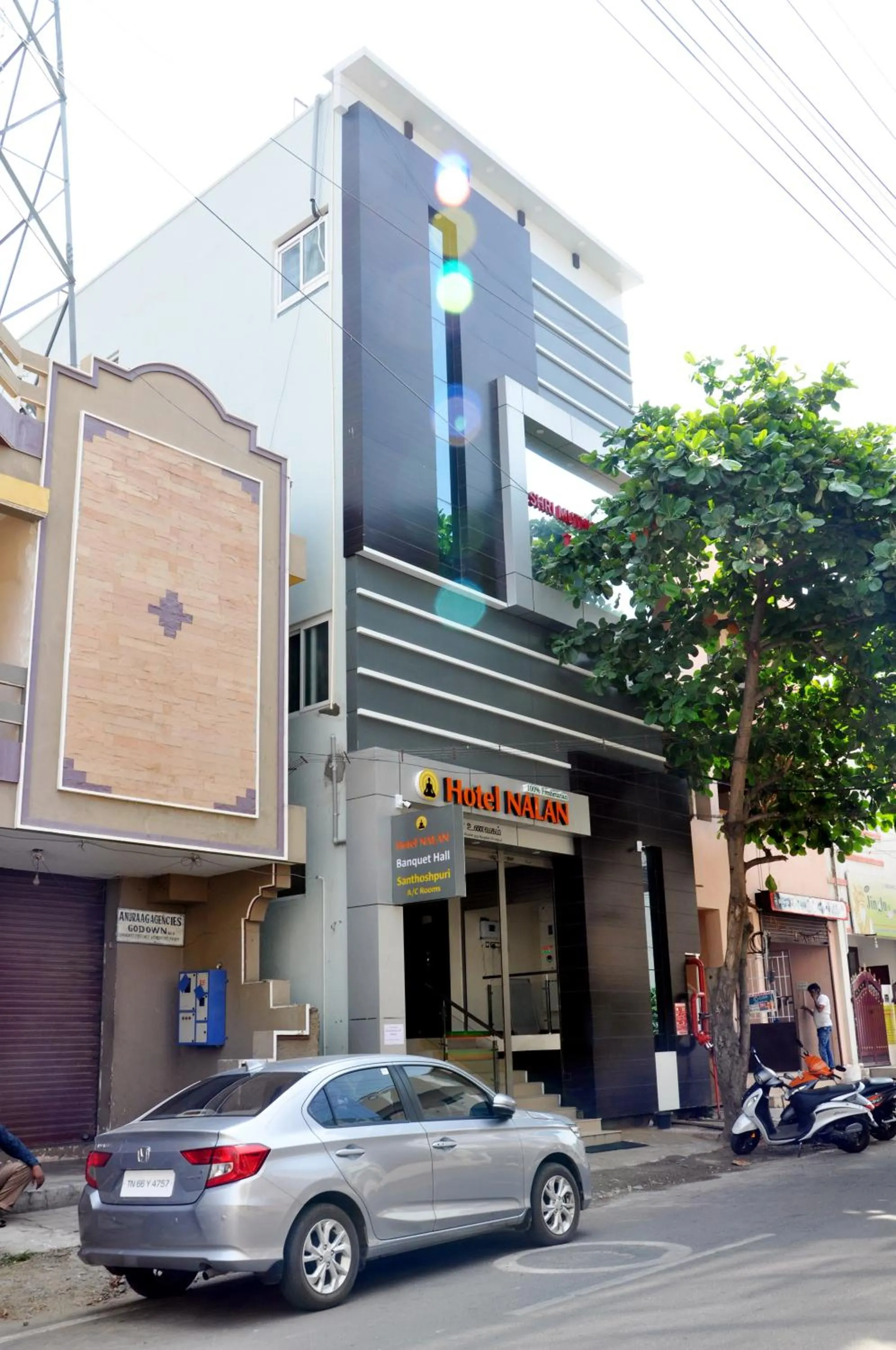 Property building in Santhoshpuri