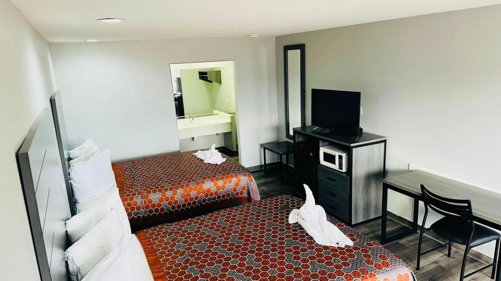 Bedroom, Bed in Executive Inn and Suites Houston