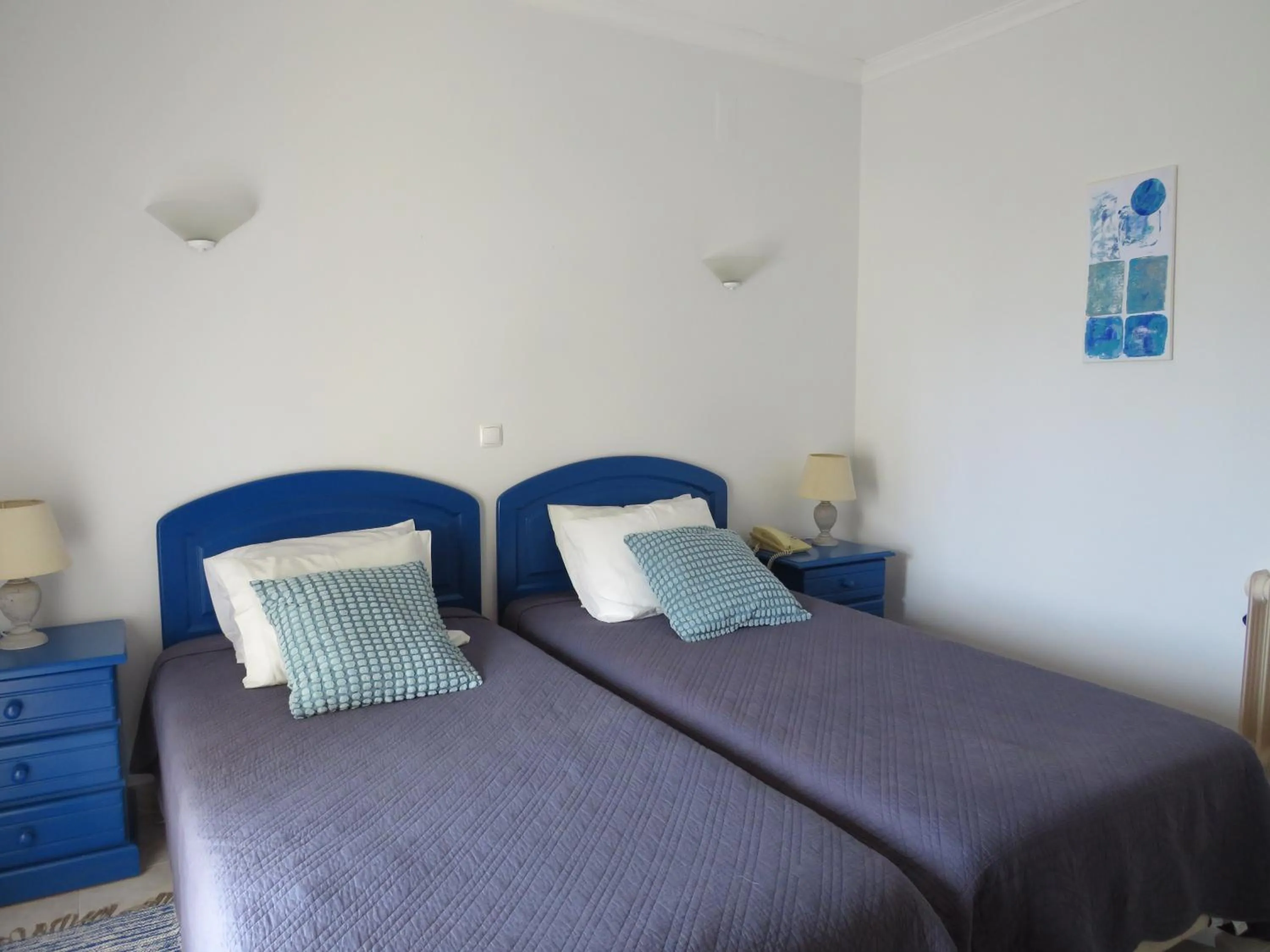 Bedroom, Bed in Hotel Apartamento Praia Azul