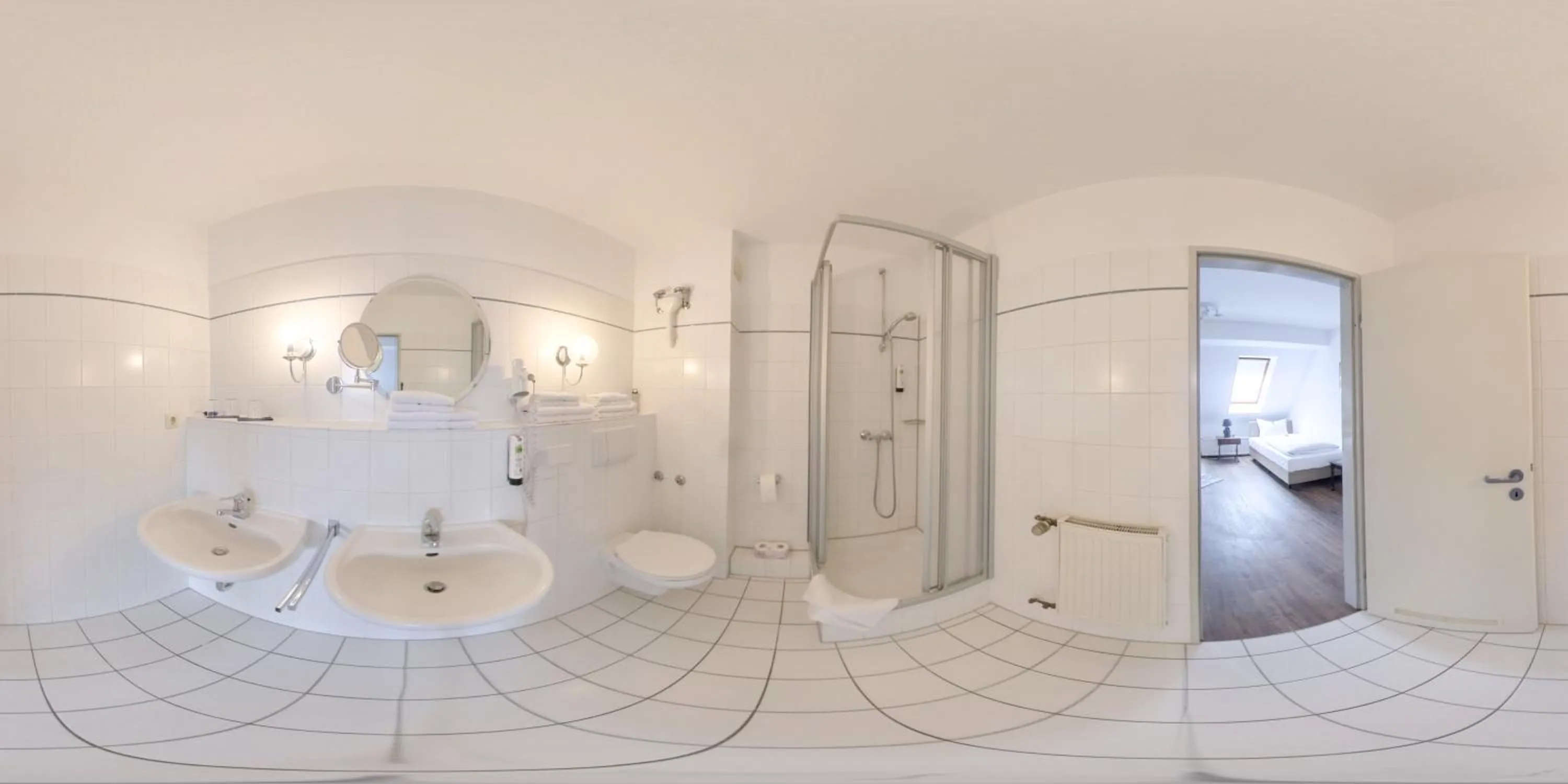 Bathroom in Hotel Am Kamp