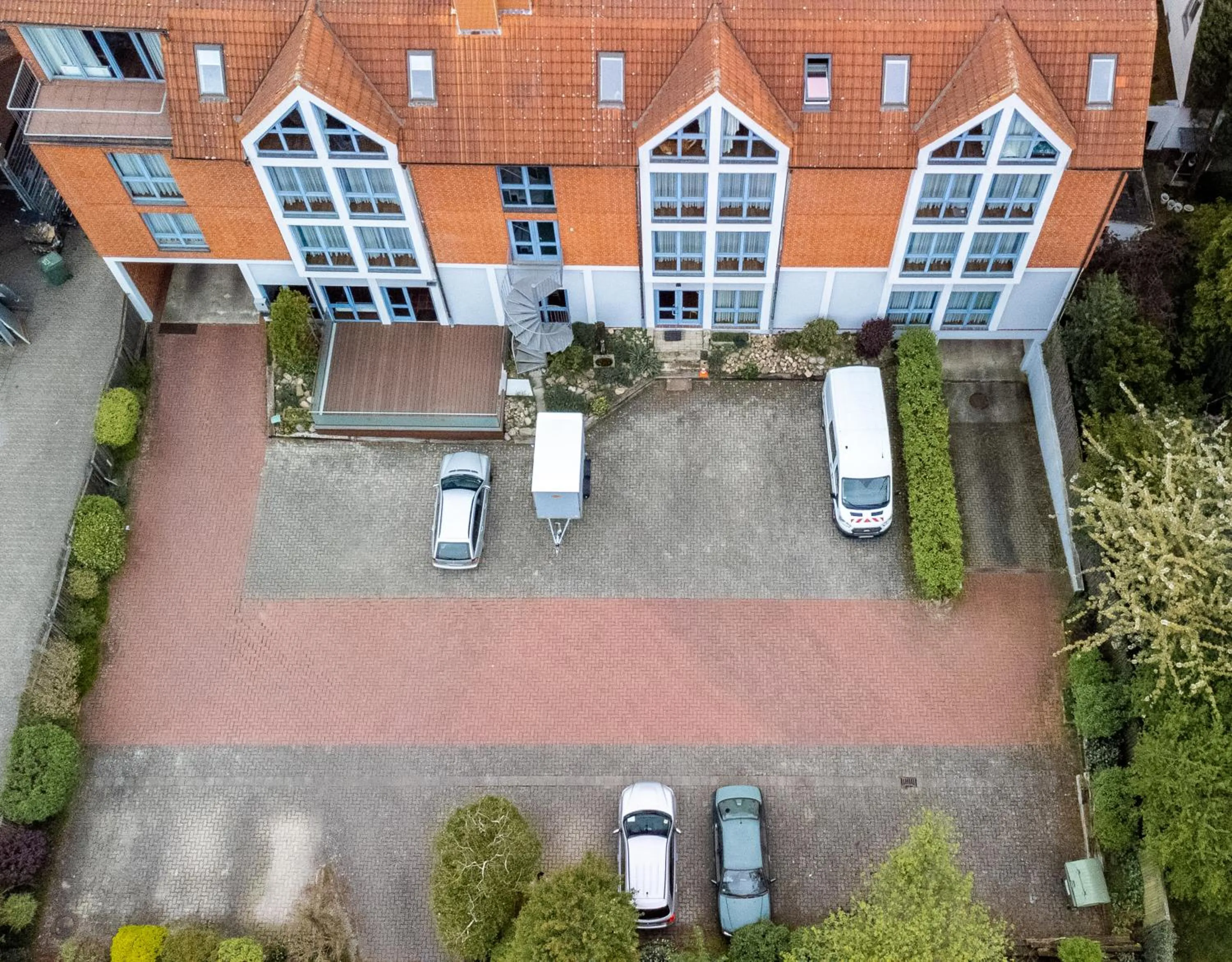 Bird's eye view in Hotel Am Kamp