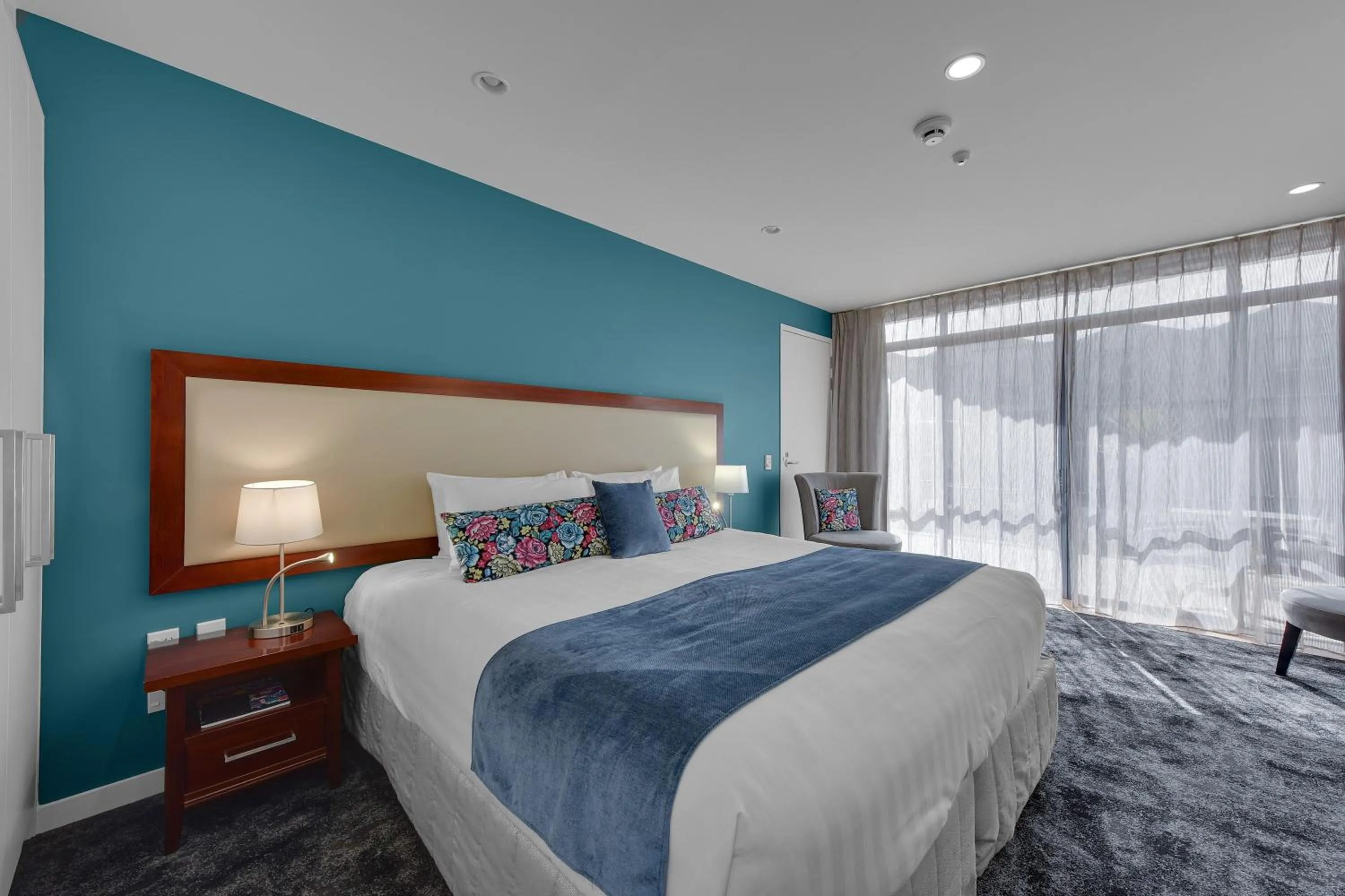 Bed in Delorenzo Studio Apartments