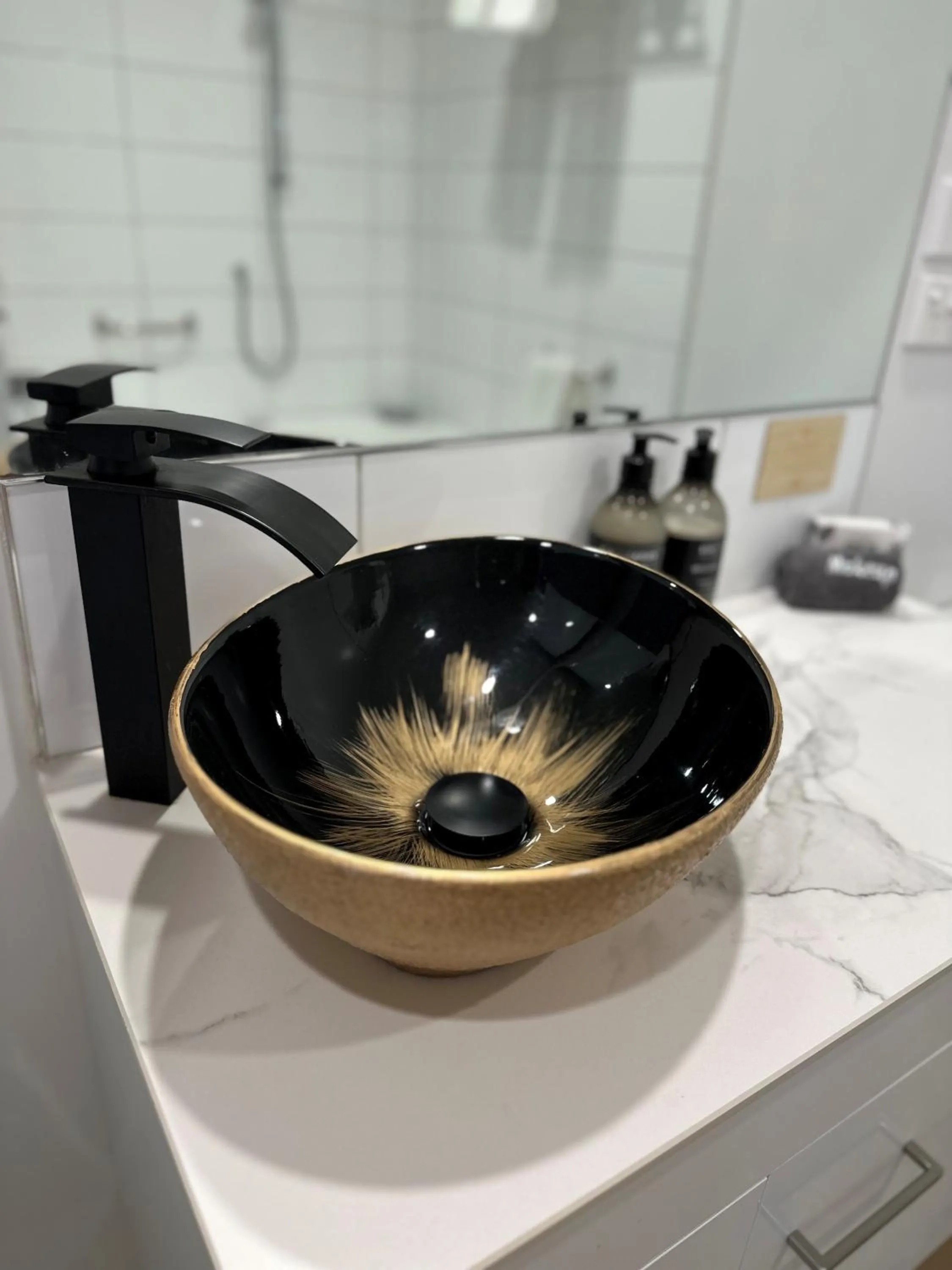 Bathroom in Delorenzo Studio Apartments