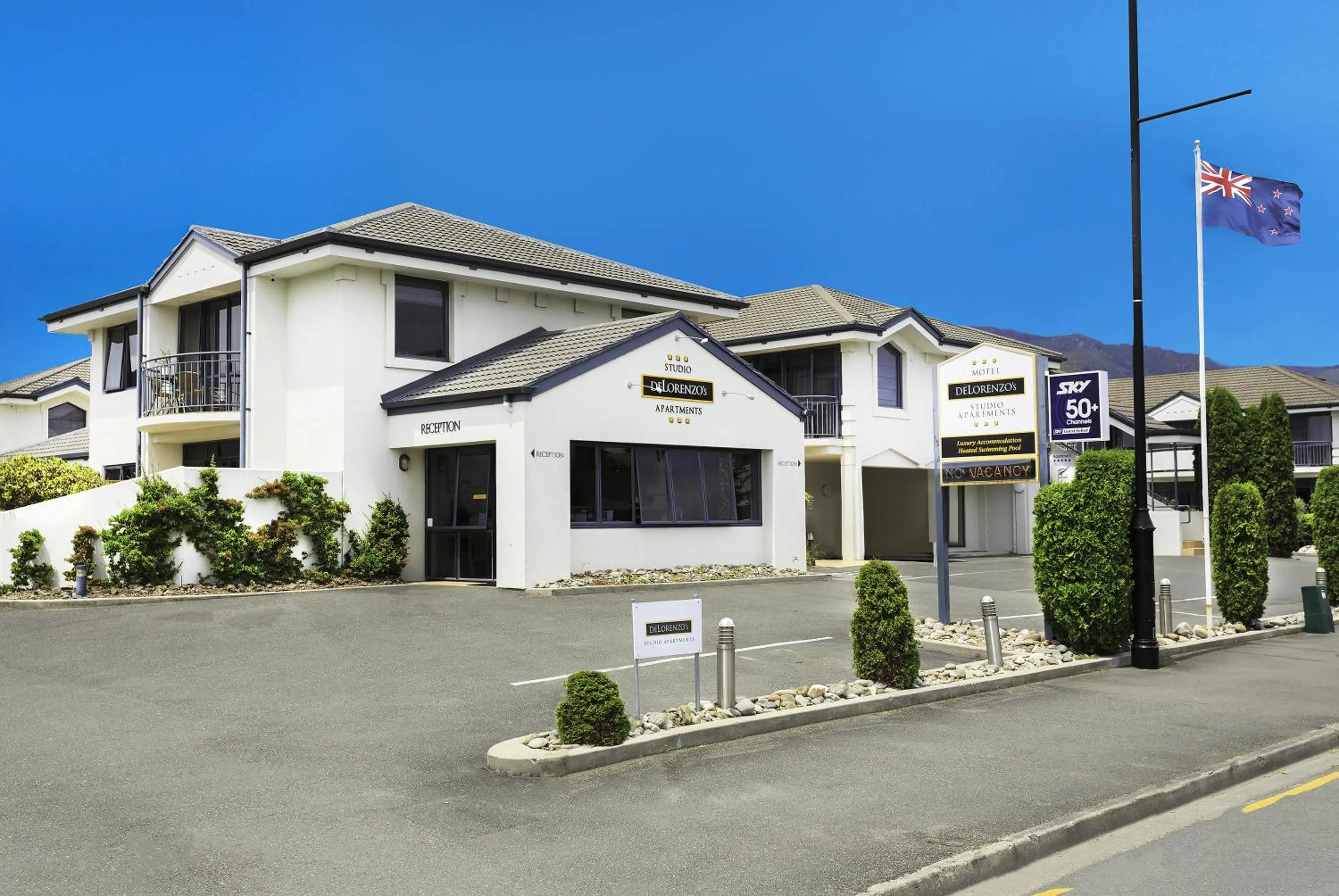 Property building in Delorenzo Studio Apartments