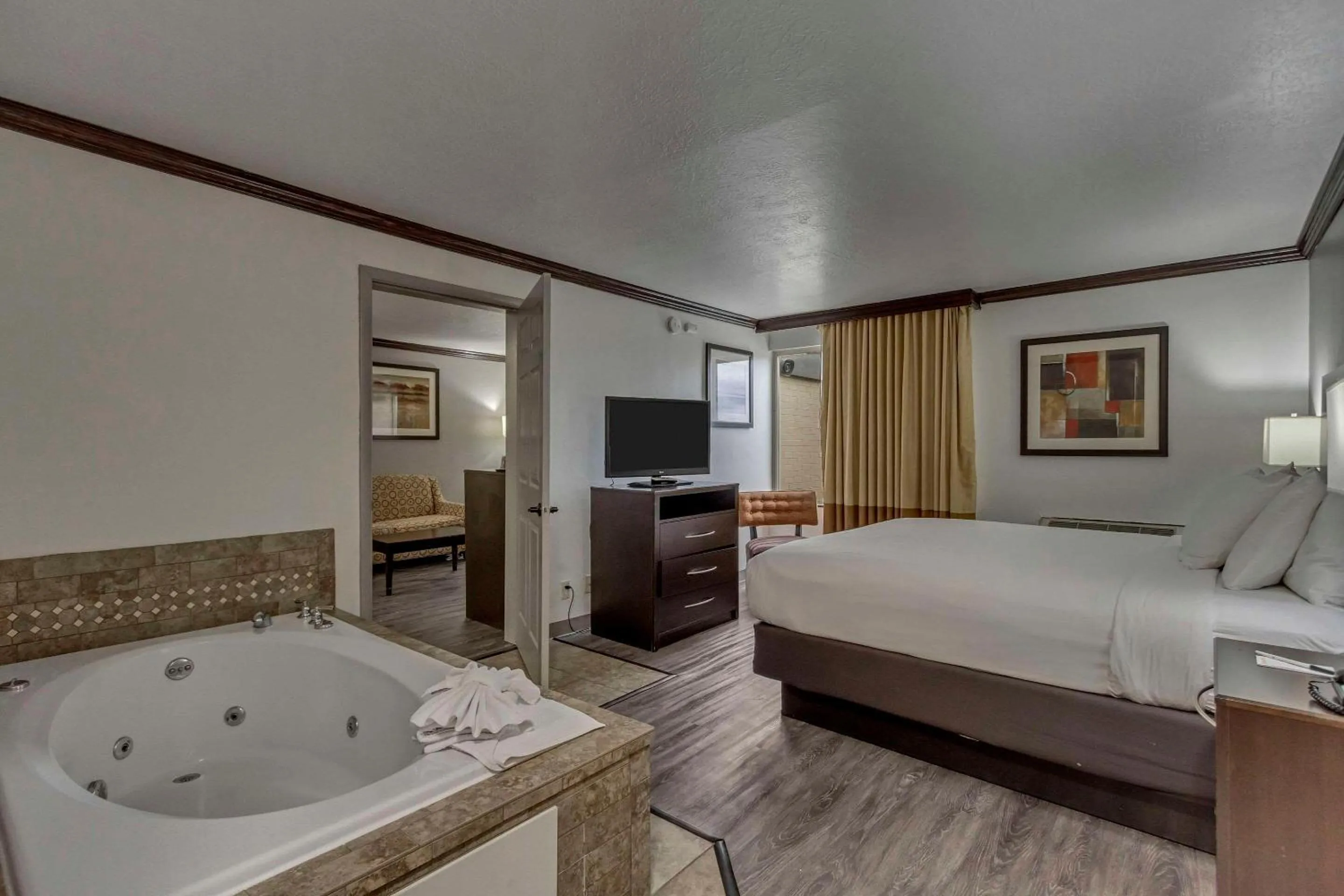 Bedroom, Bed in Park Inn by Radisson, Salt Lake City-Midvale
