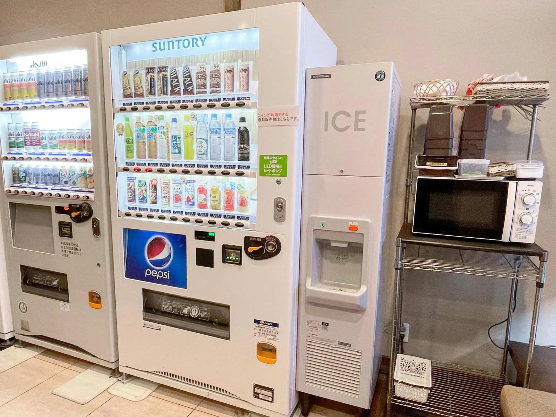 vending machine in Hotel Route-Inn Iyo-Saijo