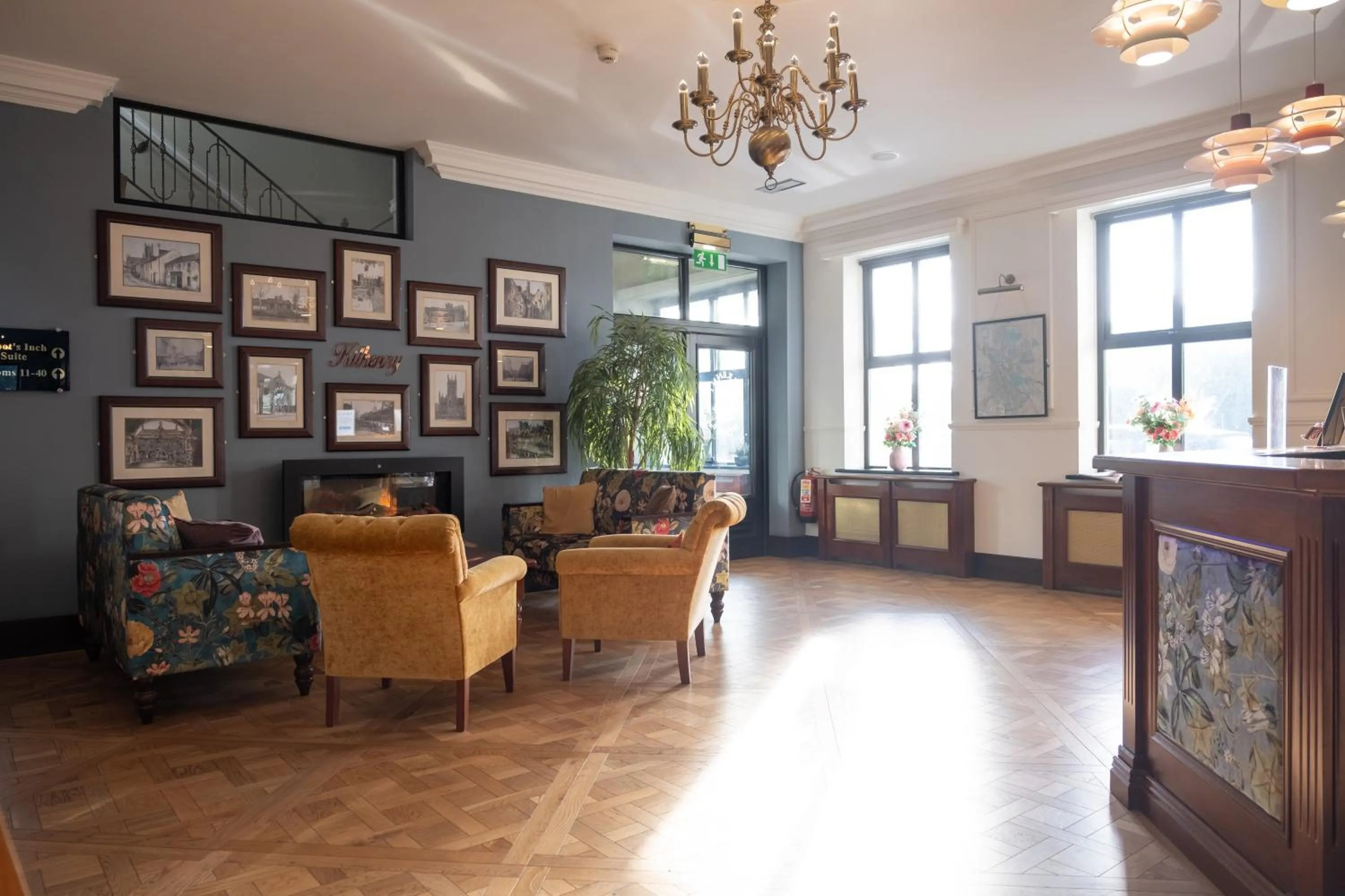 Lobby or reception in Kilkenny House Boutique Hotel