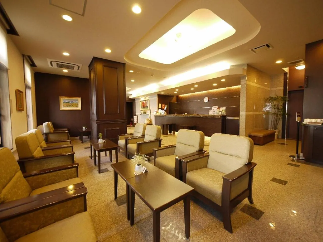 Lobby or reception in Hotel Route-Inn Suwa-Inter2
