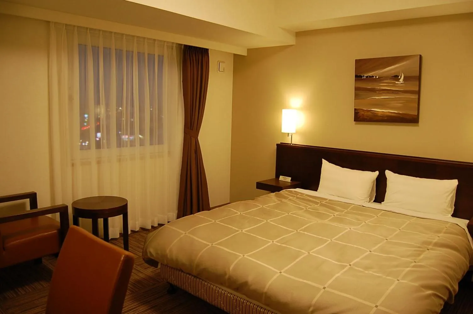 Photo of the whole room, Bed in Hotel Route-Inn Nabari