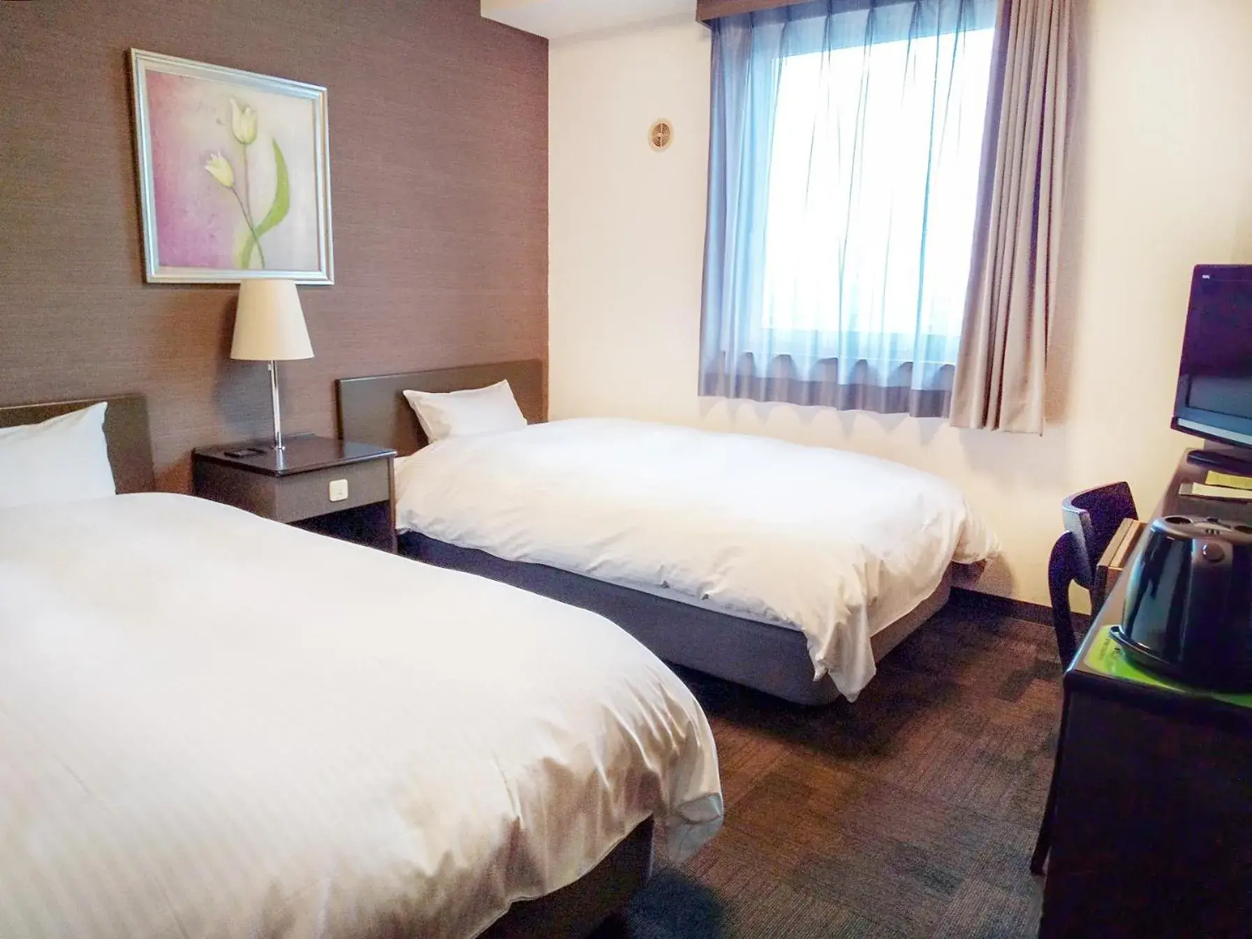 Twin Room - single occupancy - Non-Smoking in Hotel Route-Inn Court Yamanashi Twin Room - single occupancy - Non-Smoking in Hotel Route-Inn Court Yamanashi