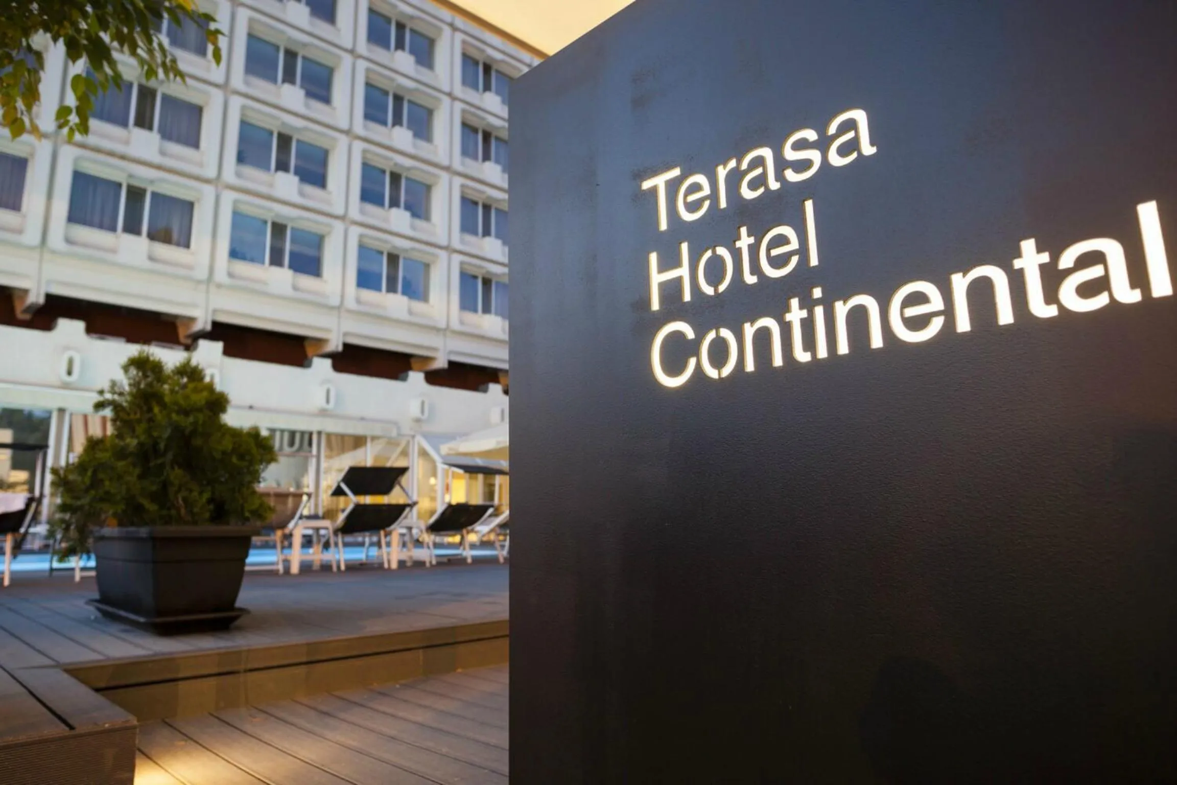 Balcony/Terrace in Hotel Continental