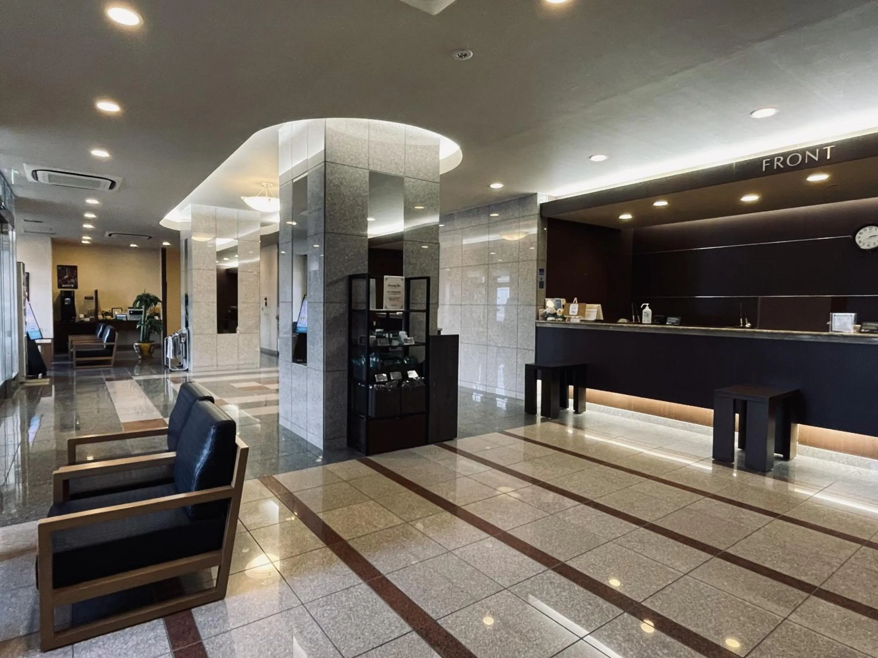 Lobby or reception in Hotel Route-Inn Yamagata Ekimae