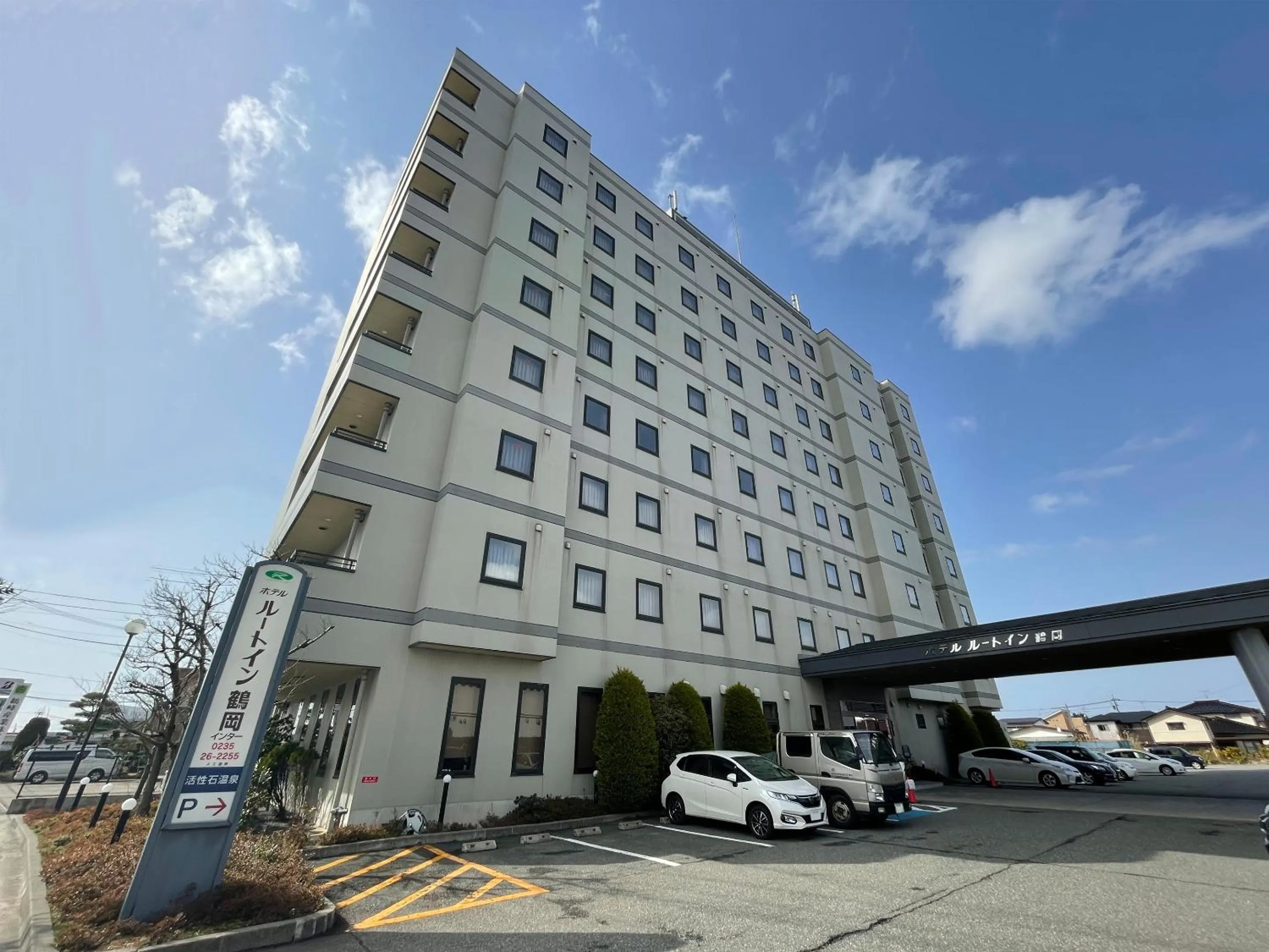 Property building in Hotel Route-Inn Tsuruoka Inter