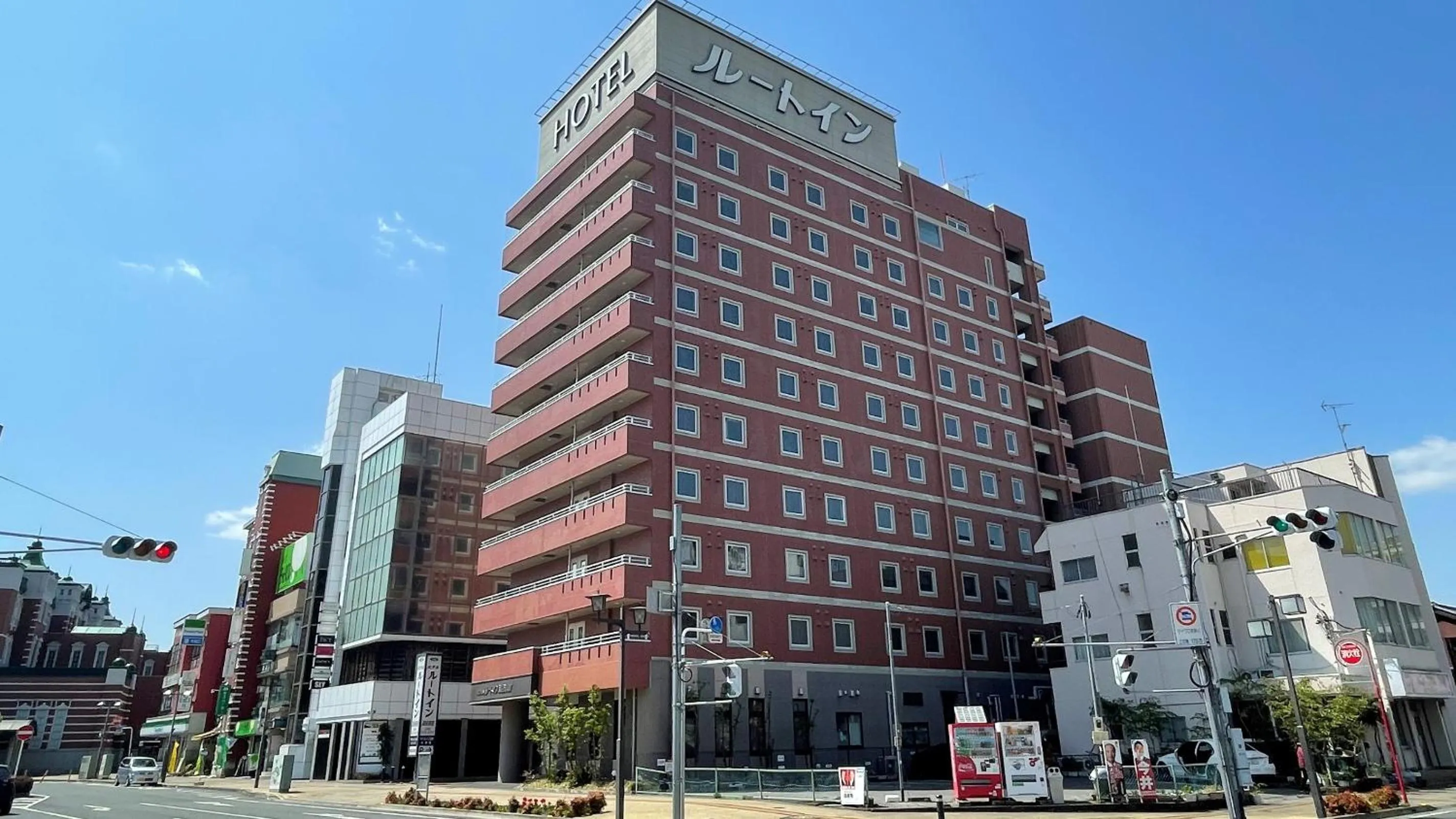 Property building in Hotel Route-Inn Fukaya Ekimae