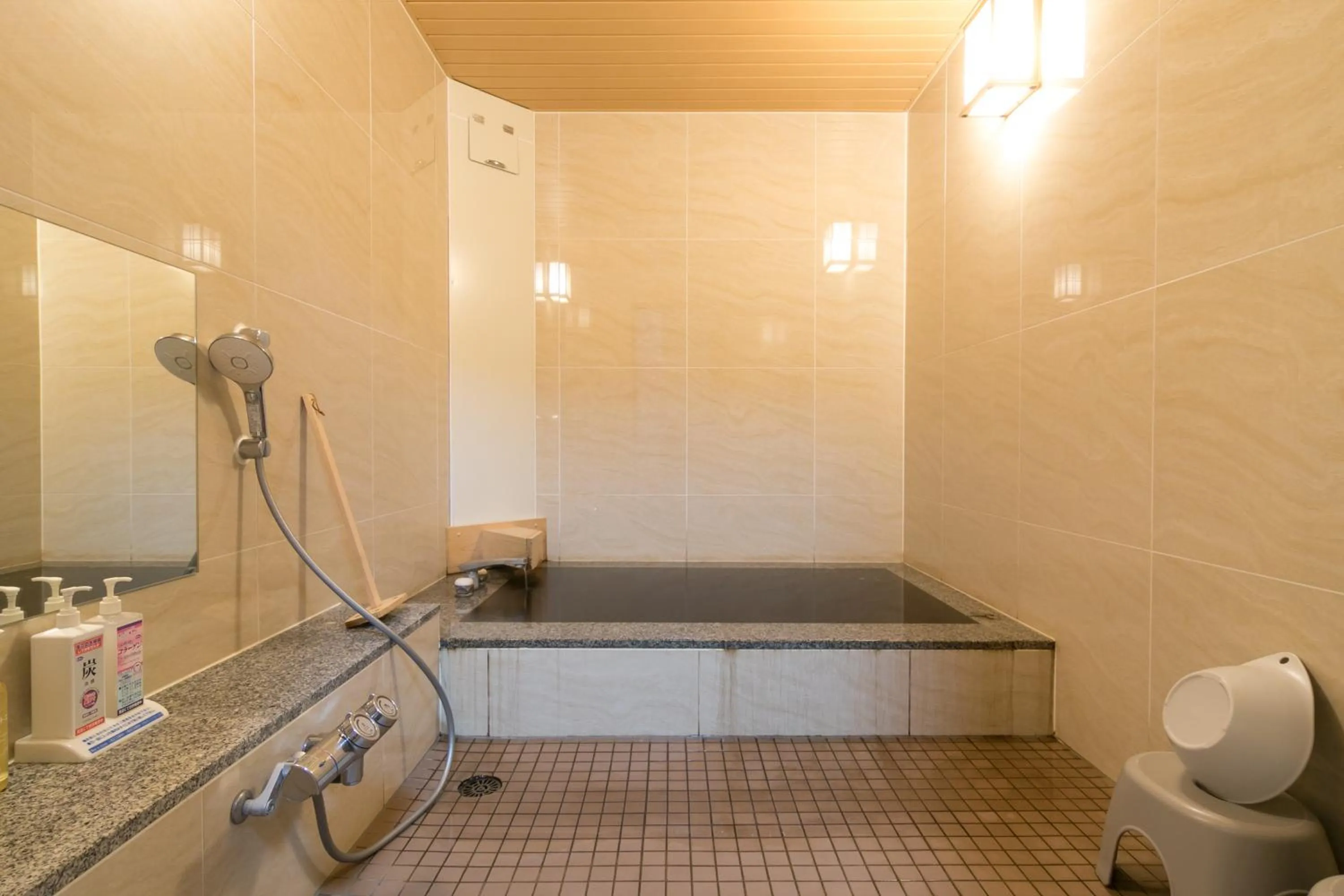 Hot Spring Bath in Tokachi Makubetsu Onsen Grandvrio Hotel