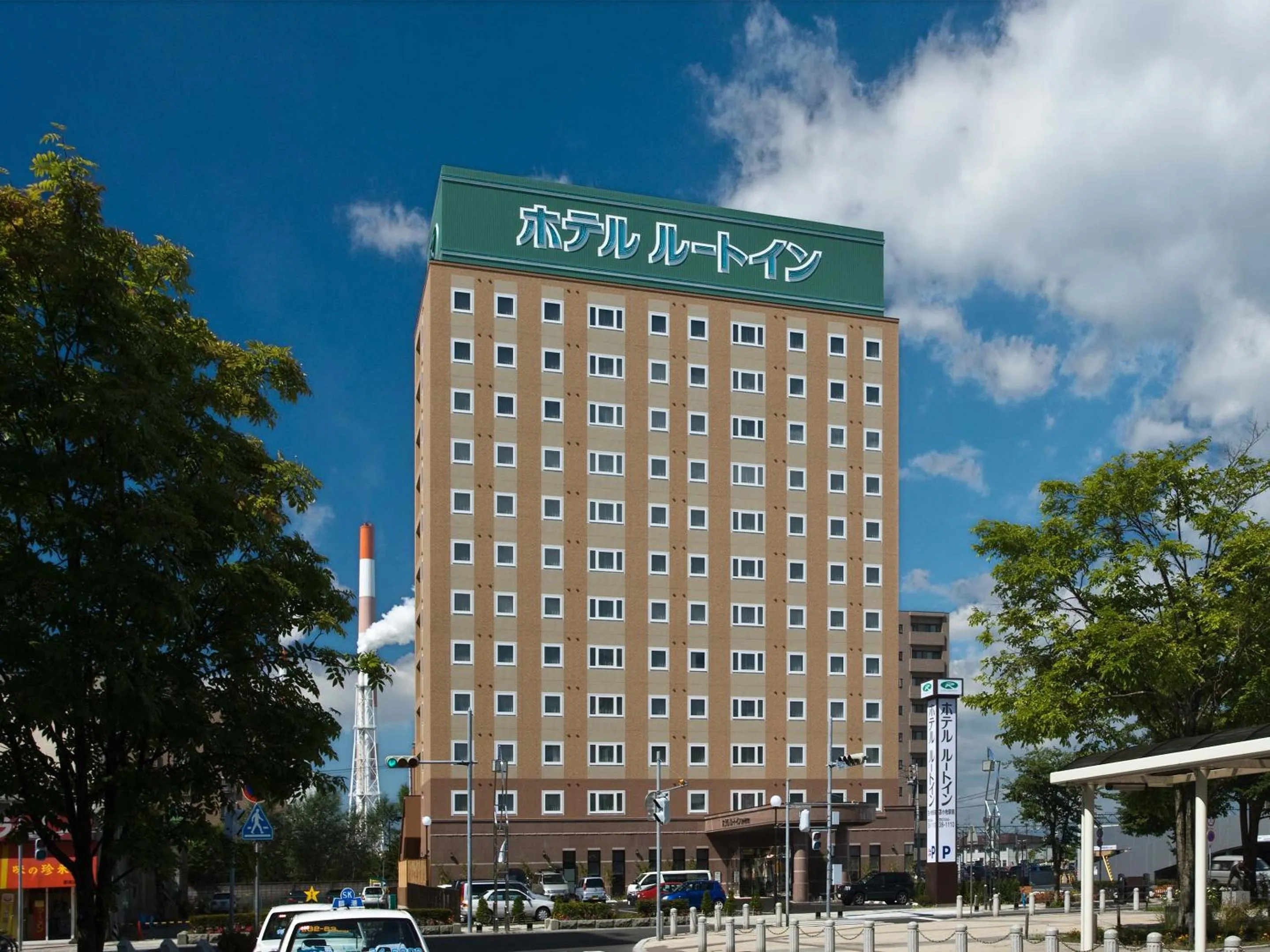 Property building in Hotel Route-Inn Tomakomai Ekimae