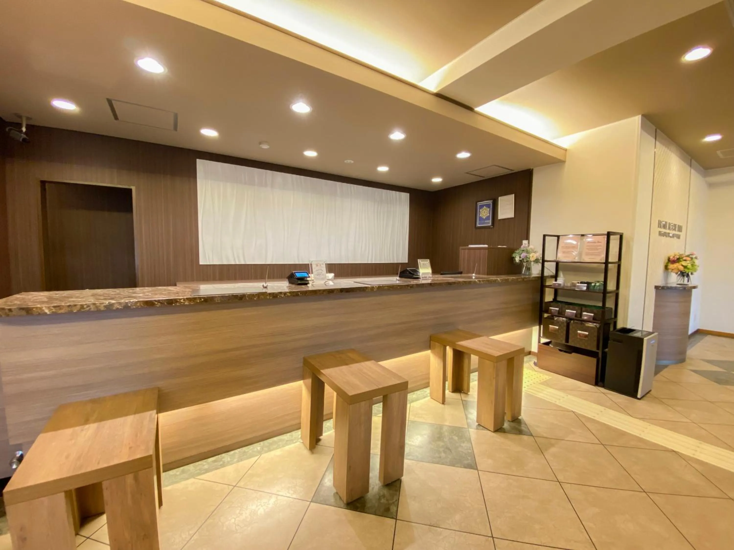 Lobby or reception in Hotel Route-Inn Hon Hachinohe Ekimae