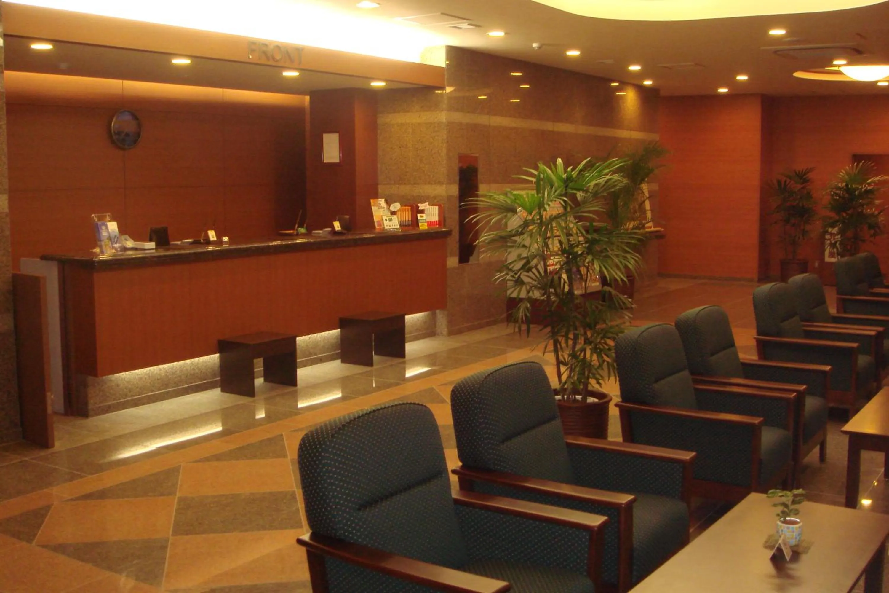 Lobby or reception in Hotel Route-Inn Wakamiya Inter