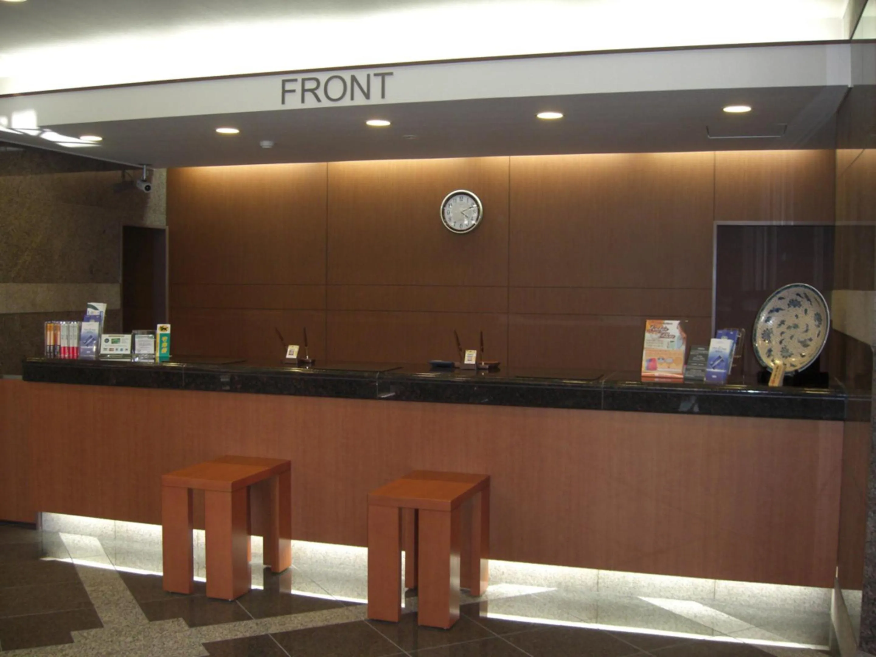 Lobby or reception in Hotel Route-Inn Tosu Ekimae