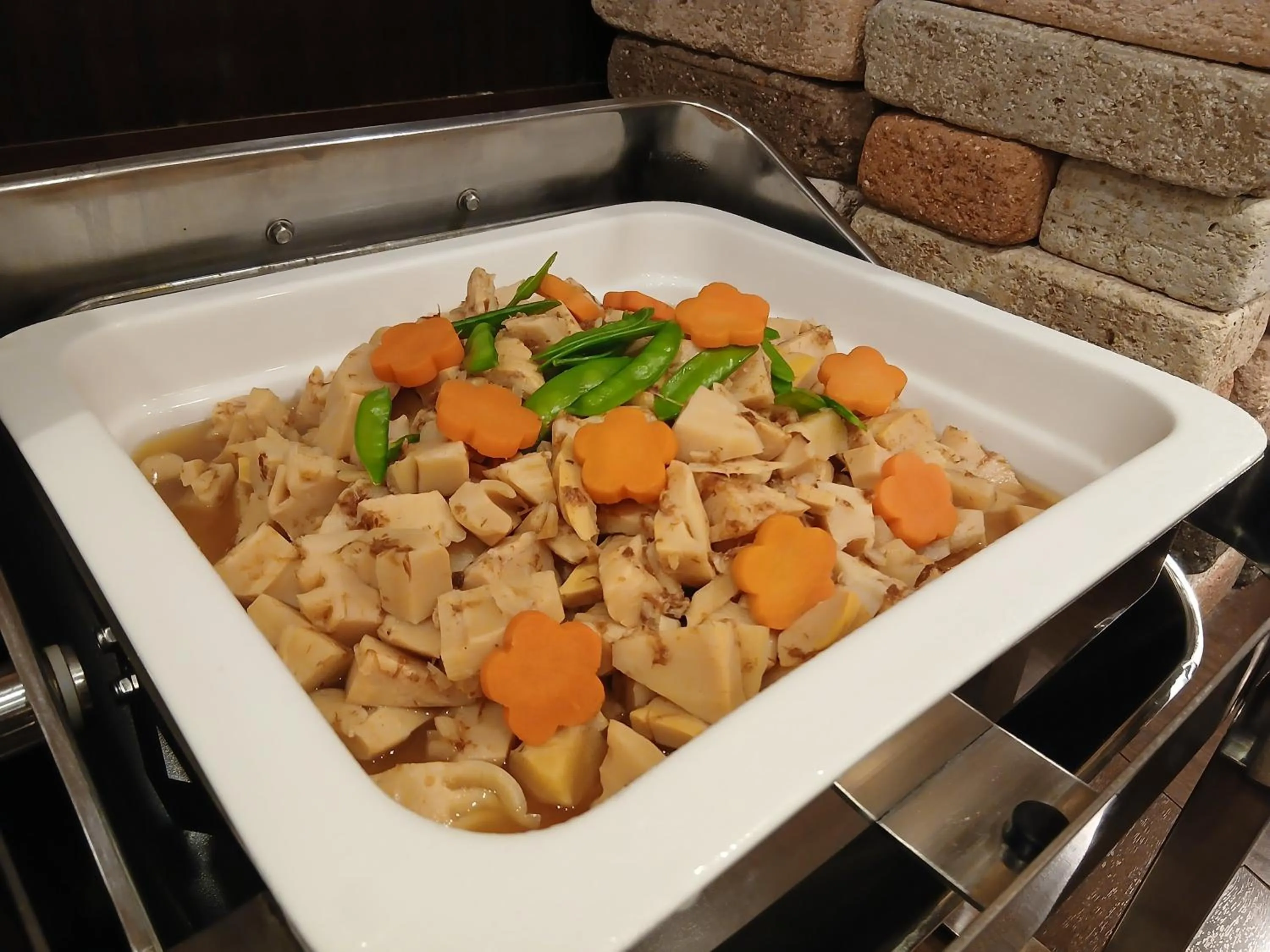 Breakfast in Hotel Route-Inn Saga Ekimae