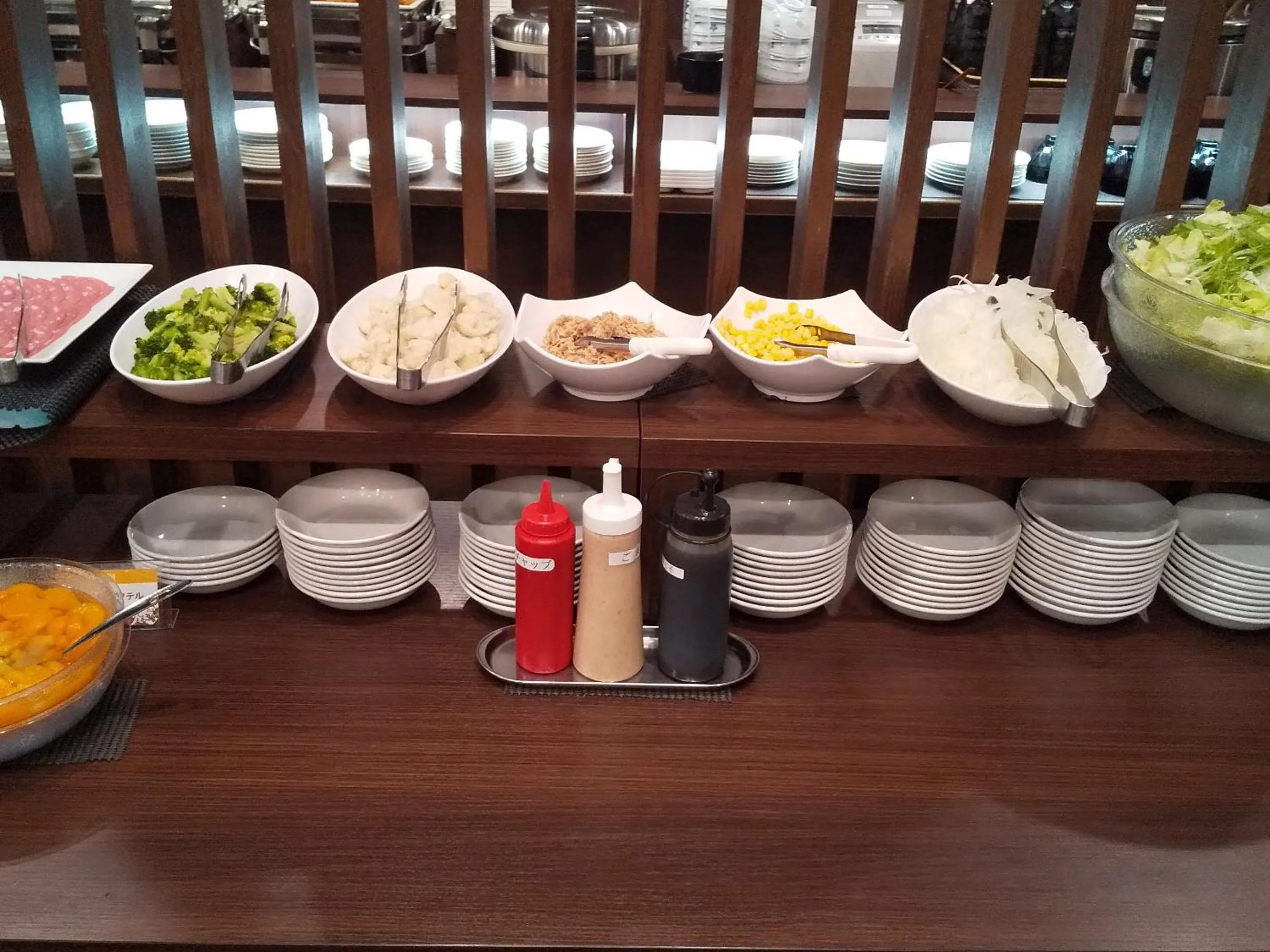 Breakfast in Hotel Route-Inn Uozu