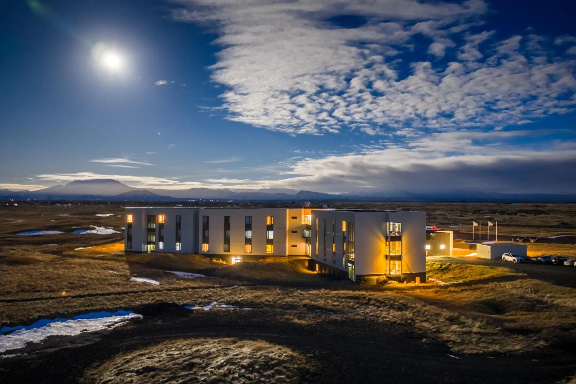 Property building in Landhotel