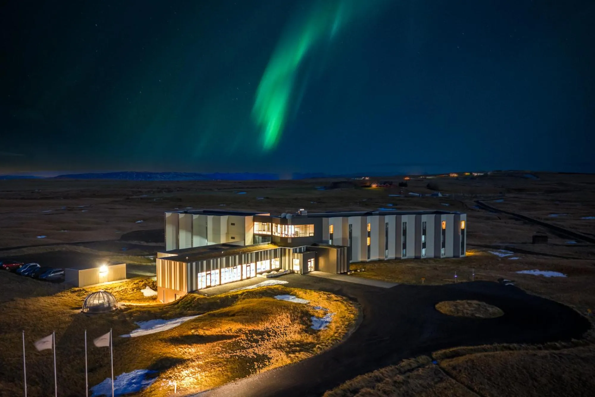 Property building in Landhotel