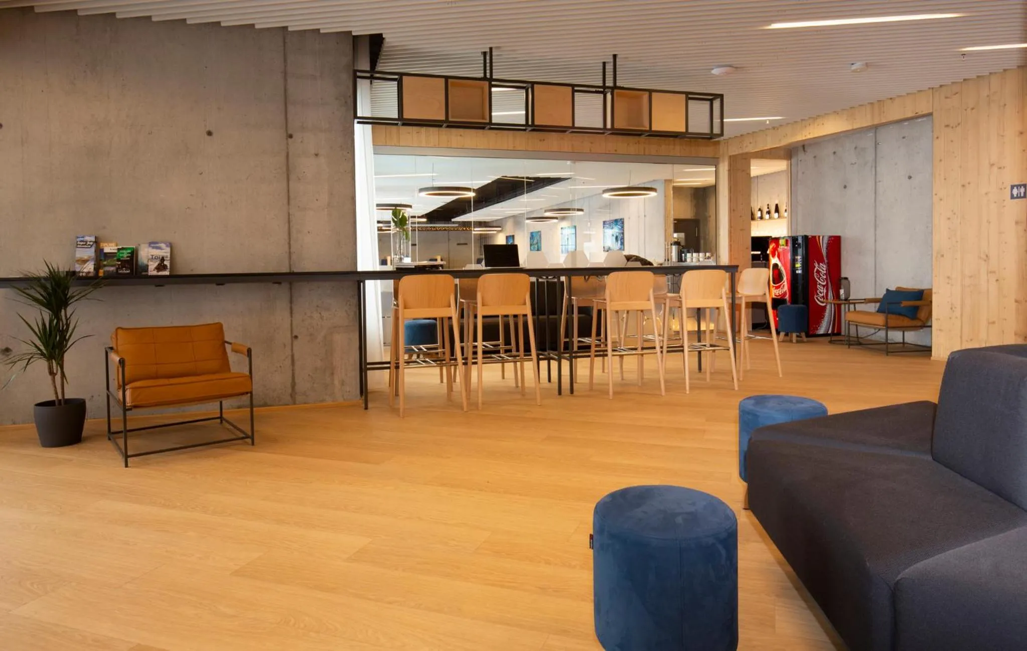 Lobby or reception in Landhotel