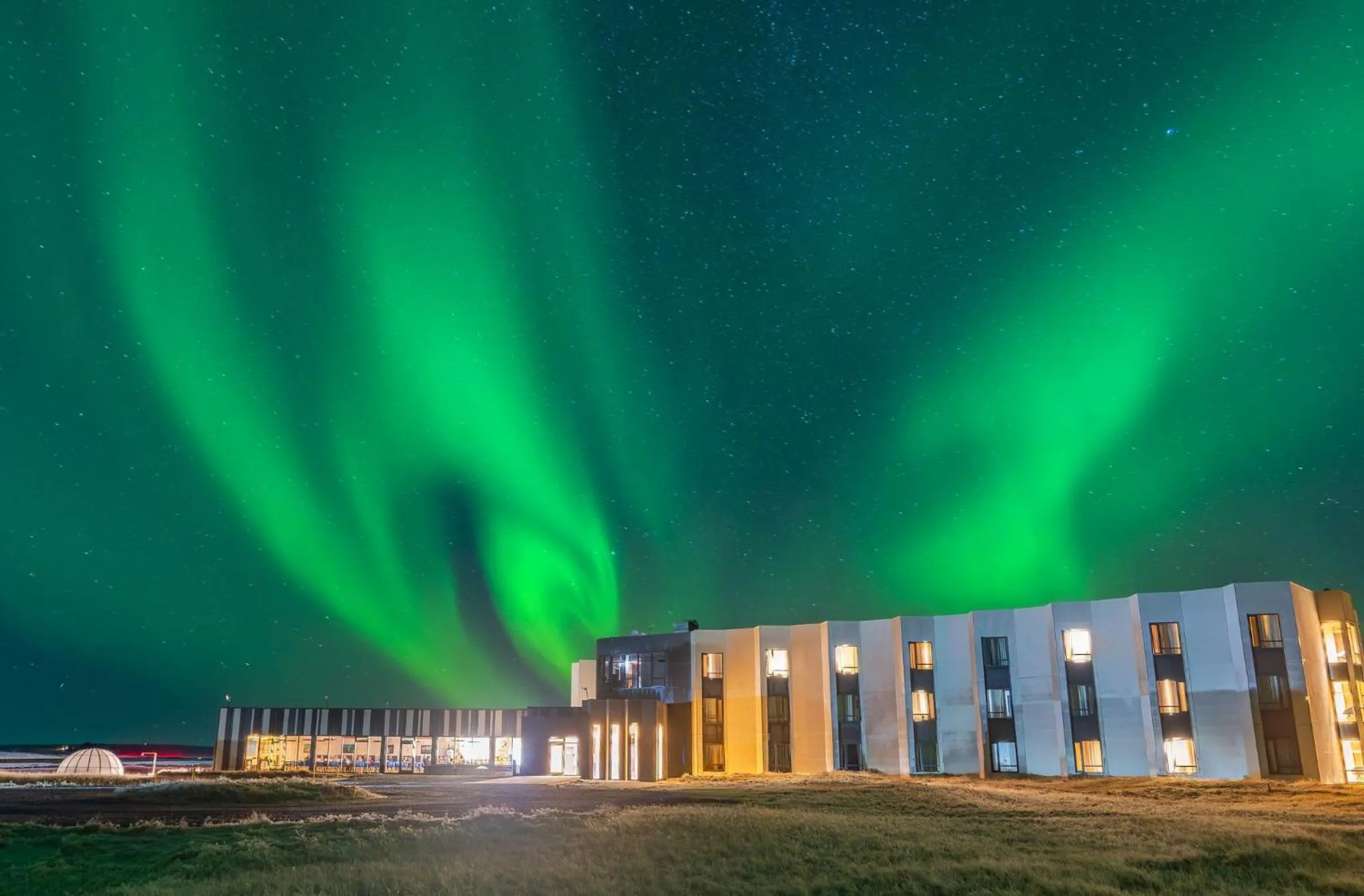 Property building in Landhotel