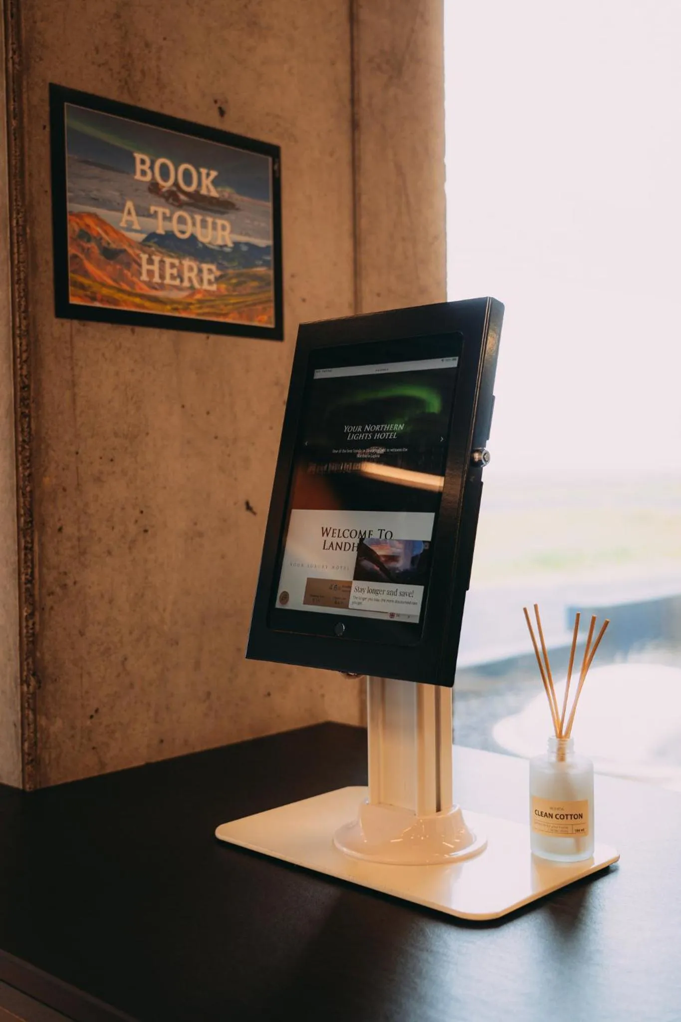 Lobby or reception in Landhotel