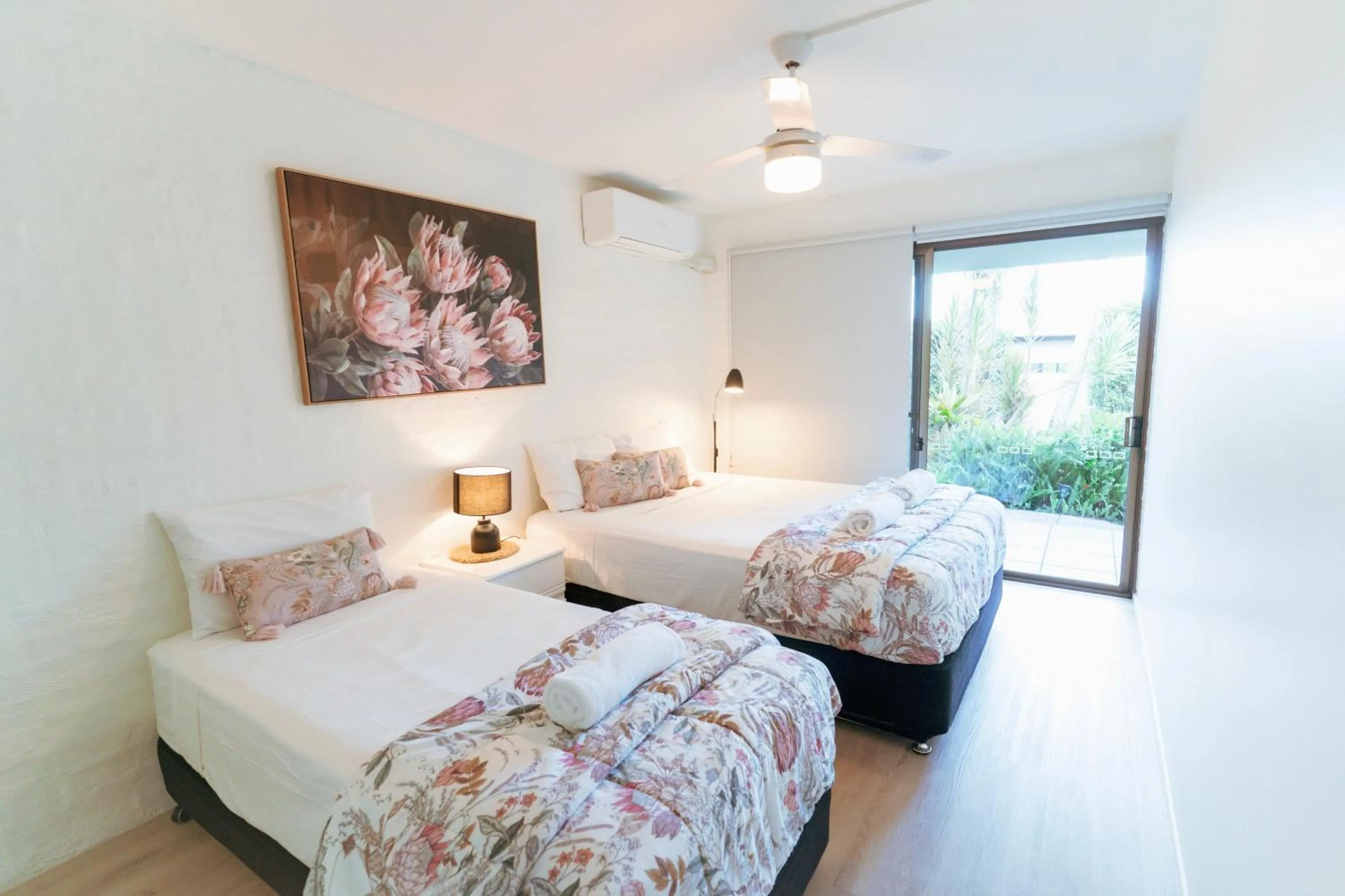 Bed in Myuna Holiday Apartments