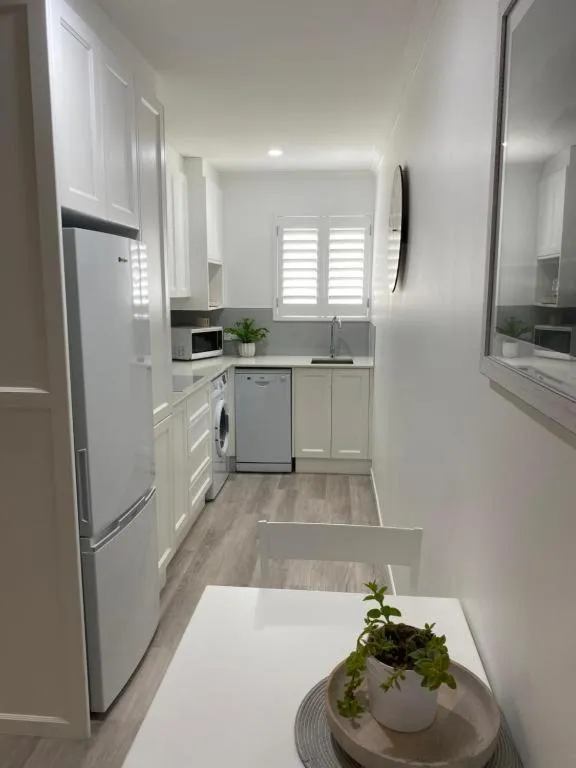 Kitchen or kitchenette in Rainbow Getaway Holiday Apartments