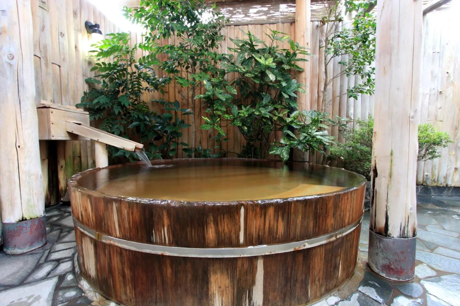 Hot Spring Bath in Yanagi No Yu