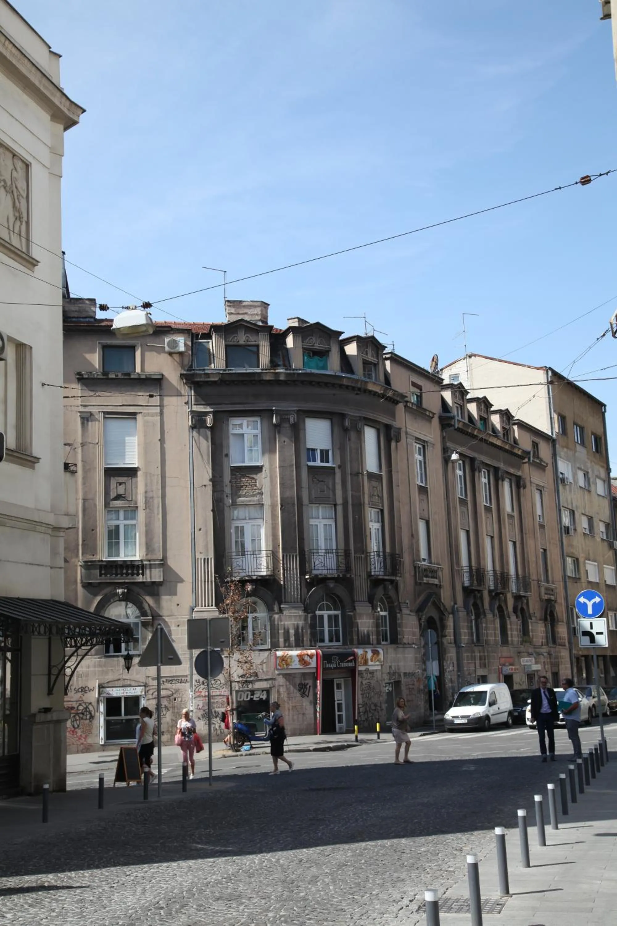 Facade/entrance in Al Mattina Apartments Belgrade