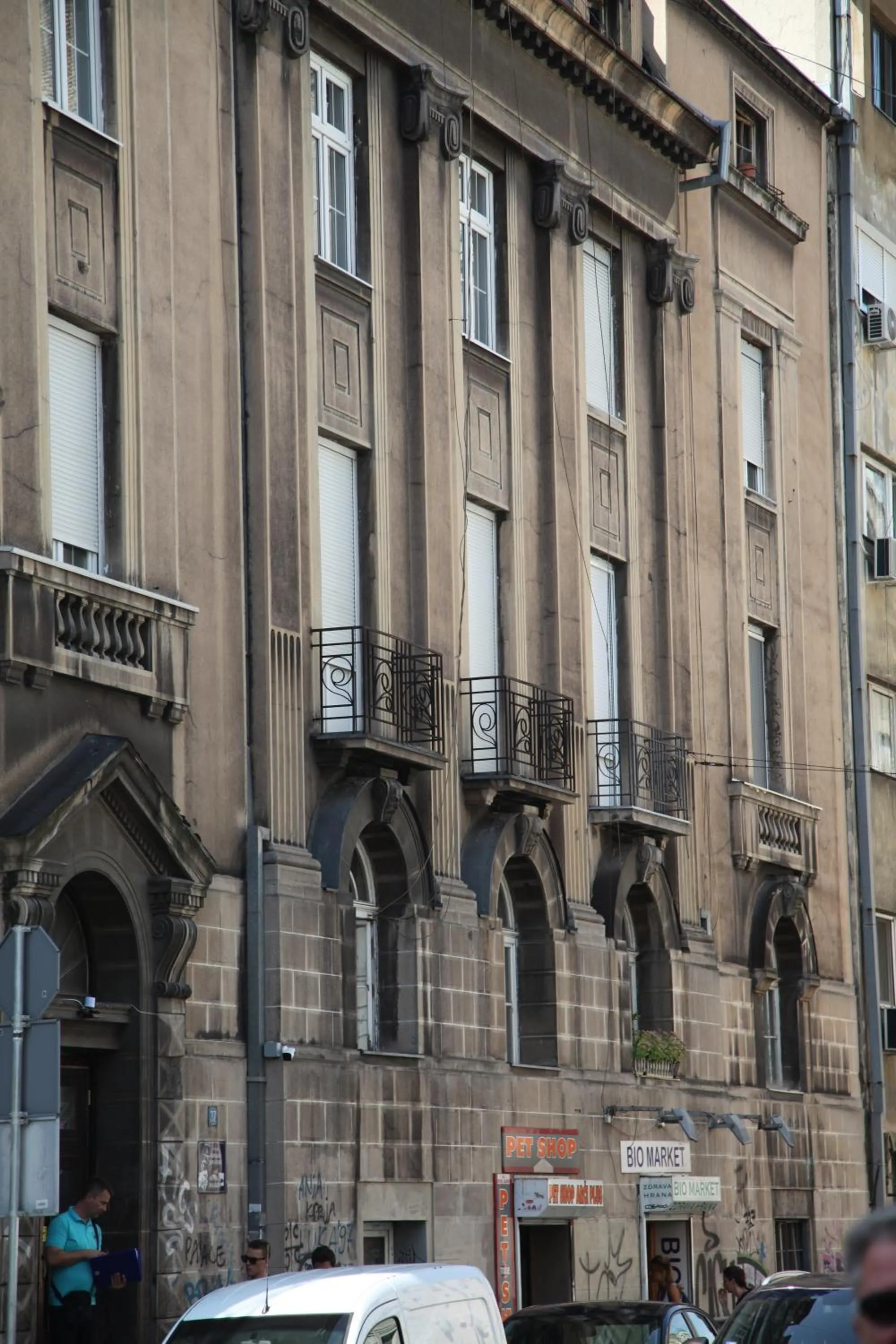 Facade/entrance in Al Mattina Apartments Belgrade
