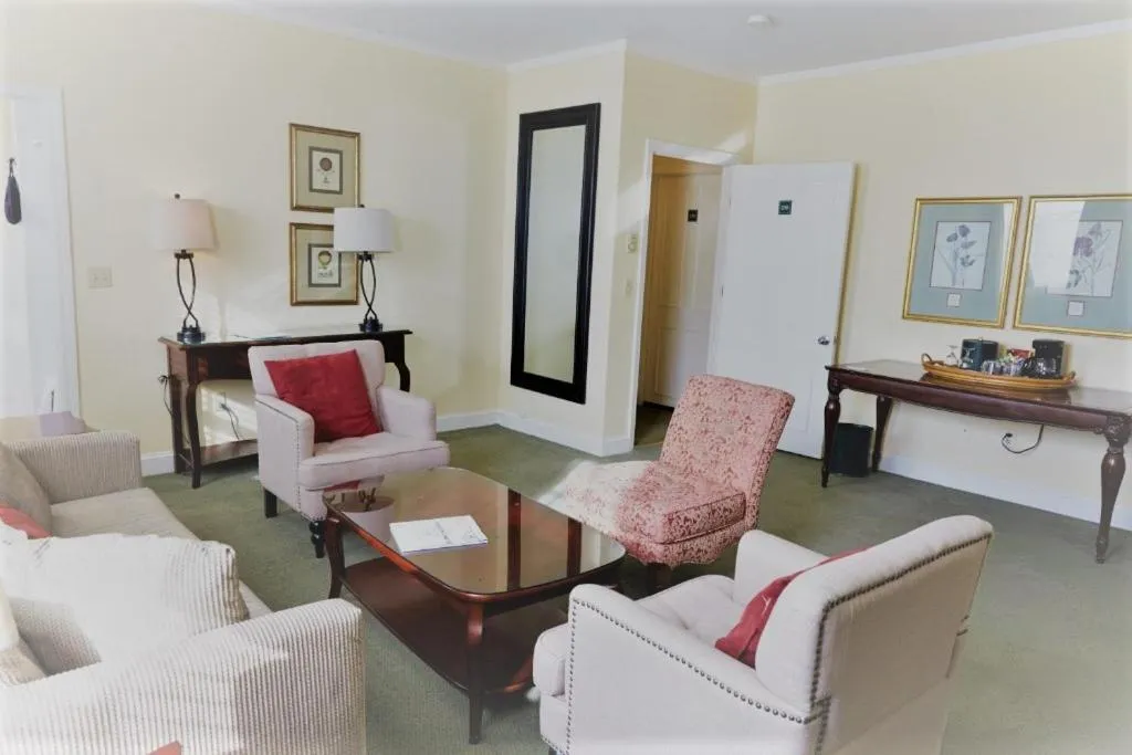 Living room in The Inn at Longshore