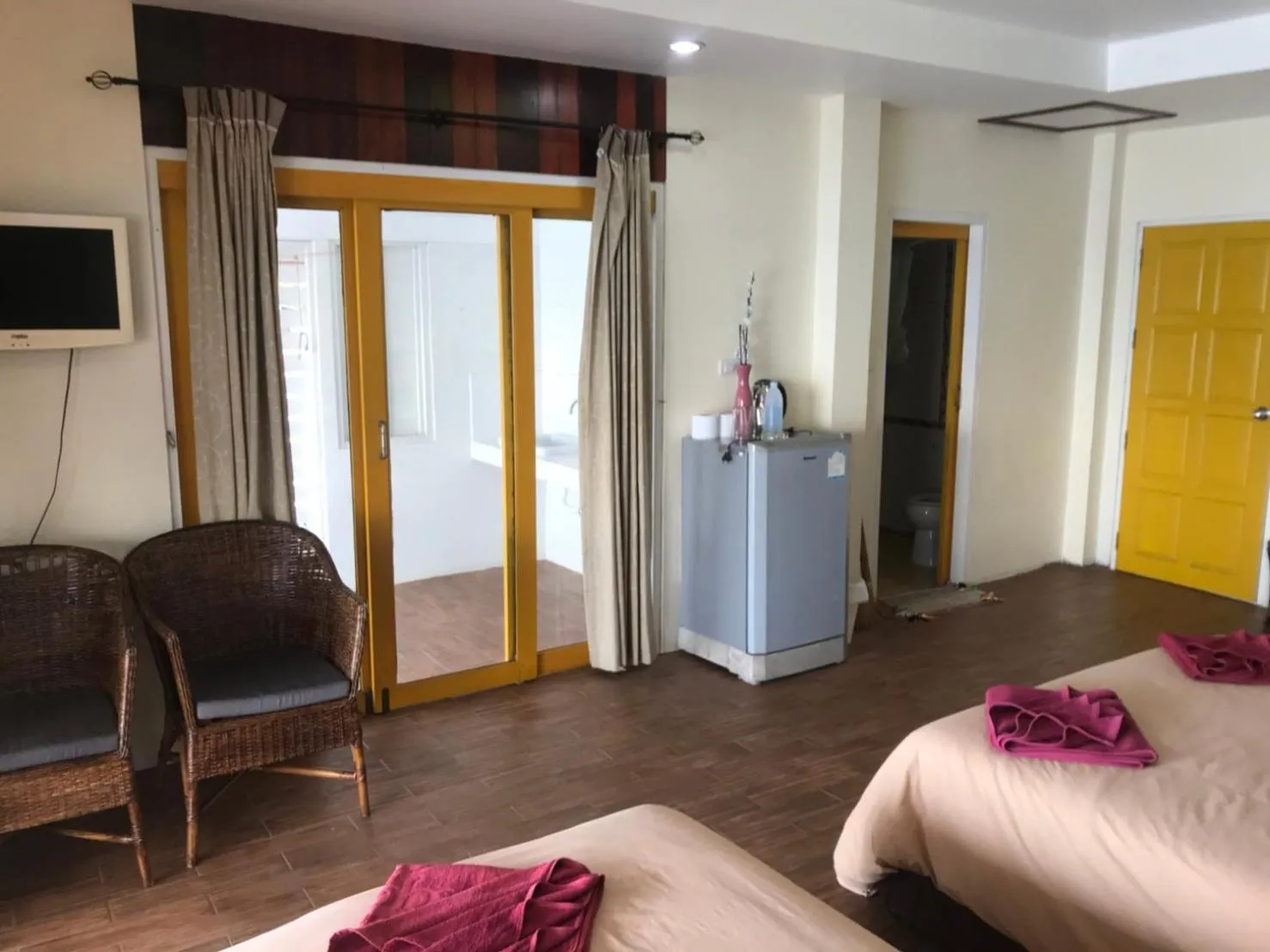 Bed in Suncliff Resort