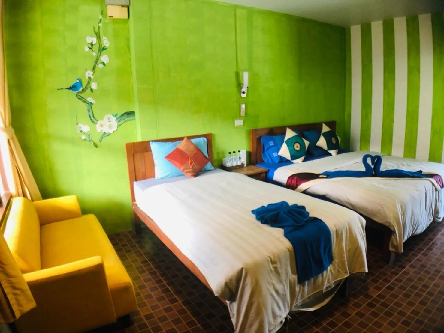 Bed in Suncliff Resort