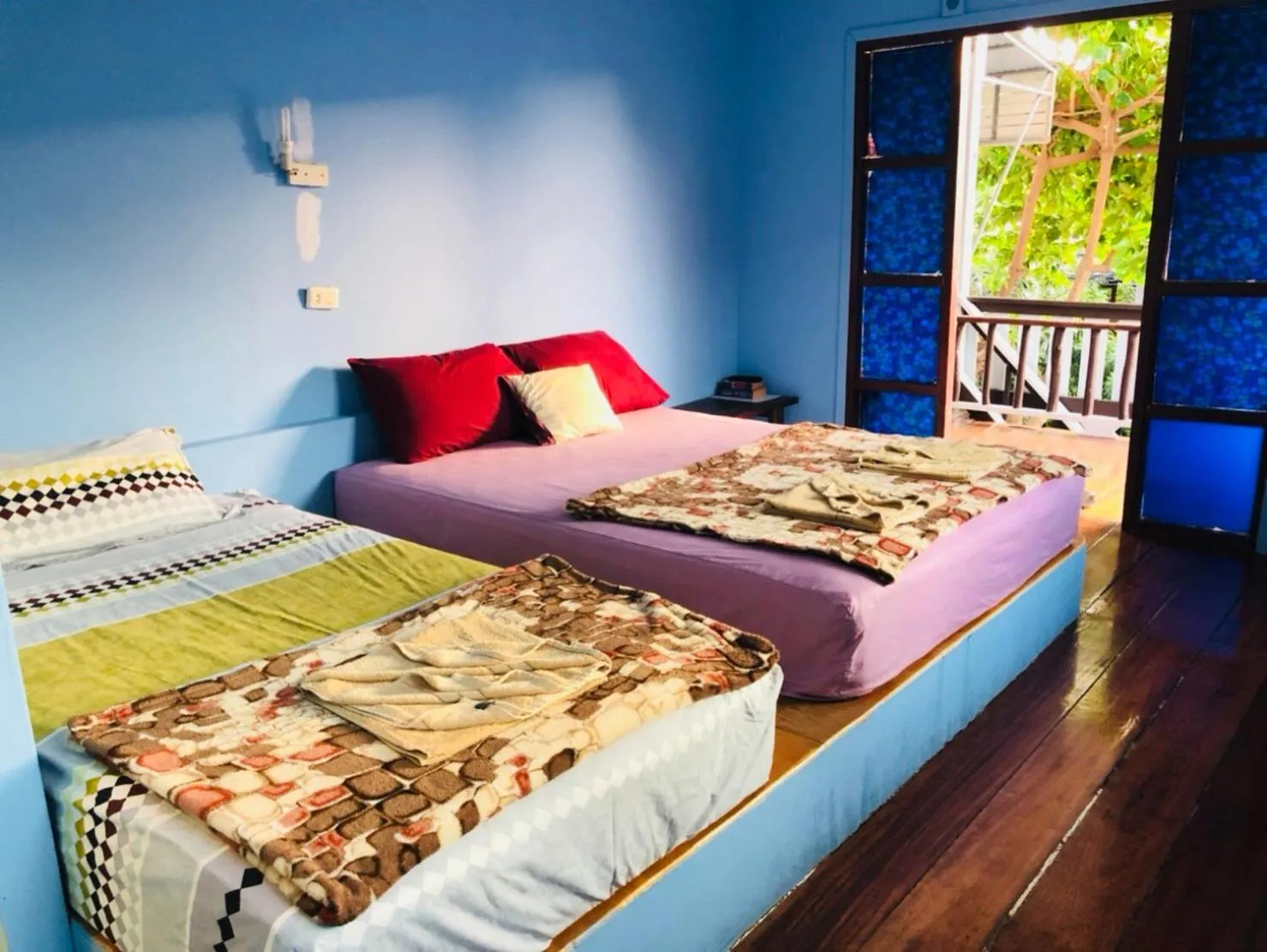 Bed in Suncliff Resort