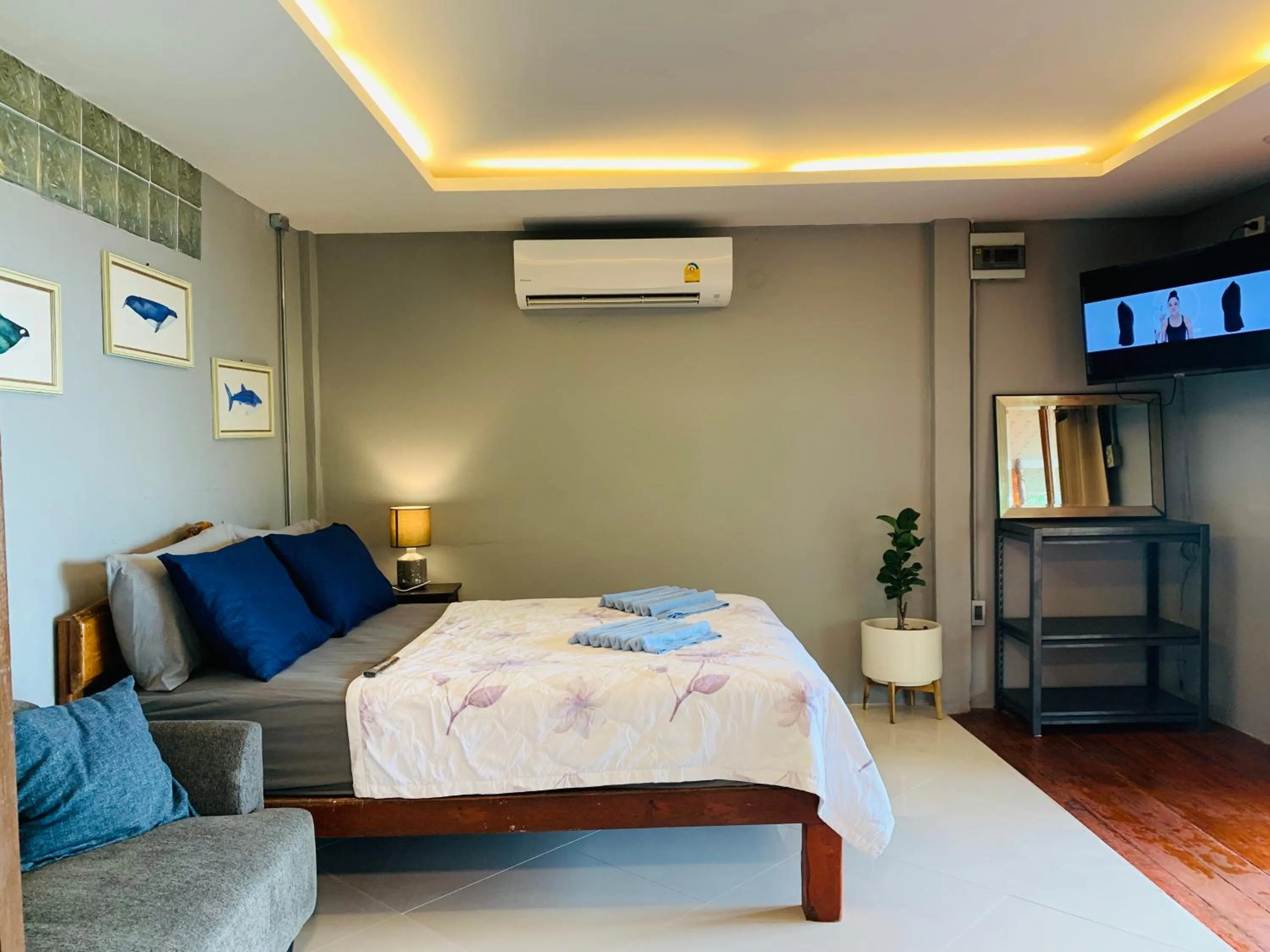 Bed in Suncliff Resort