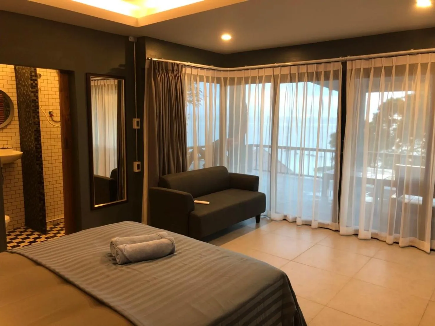 Bed in Suncliff Resort